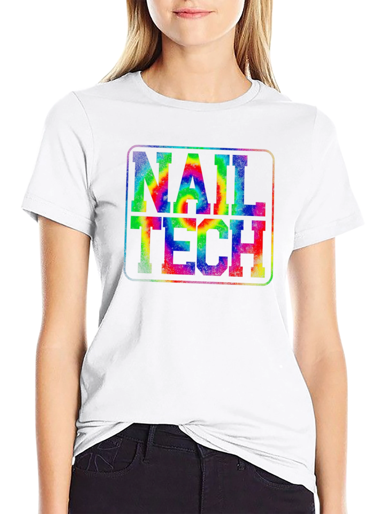 Nail Tech Tie-Dye Graphic T-Shirt - Unisex - 9