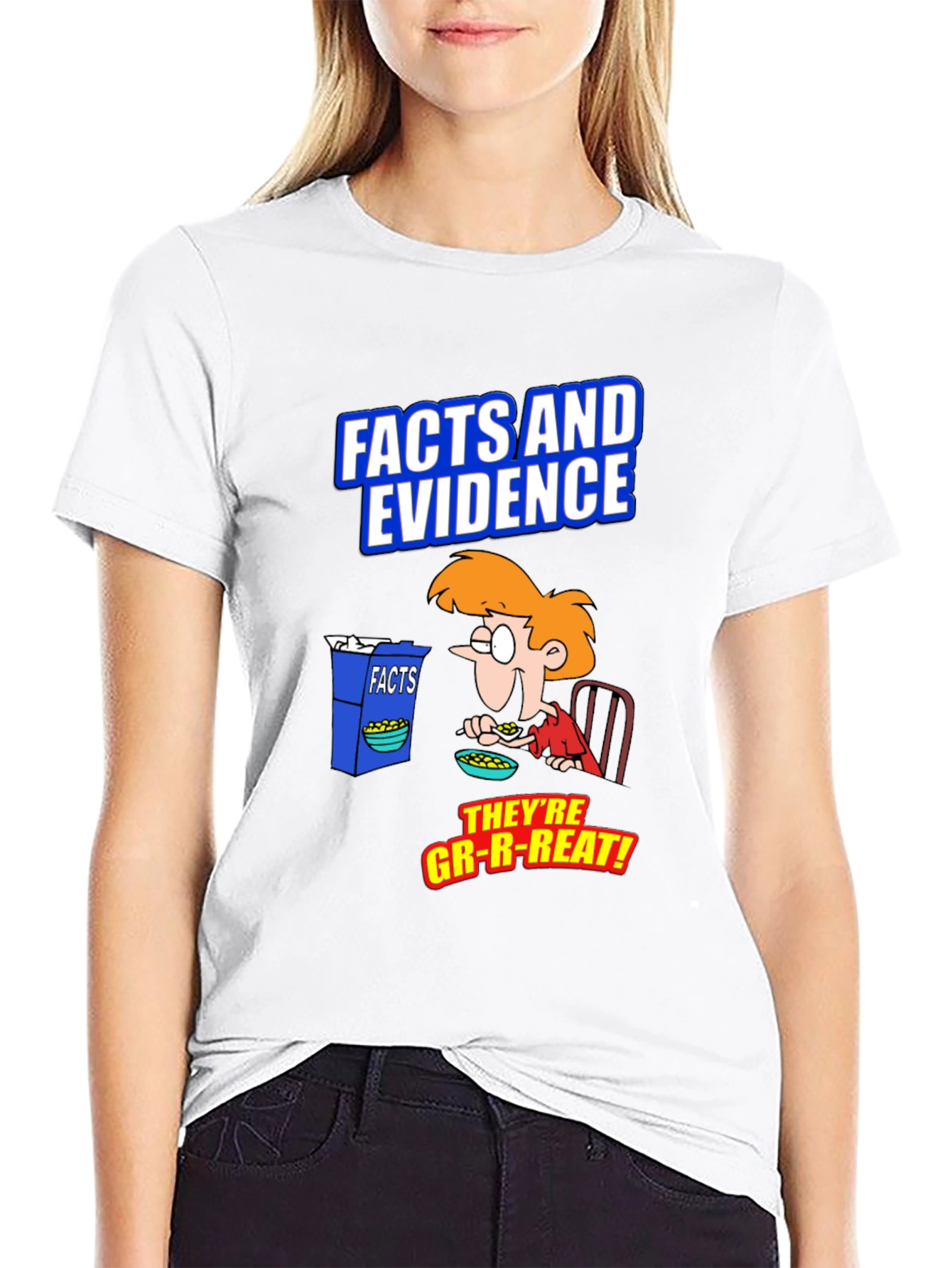 Black Facts and Evidence T-Shirt view 9