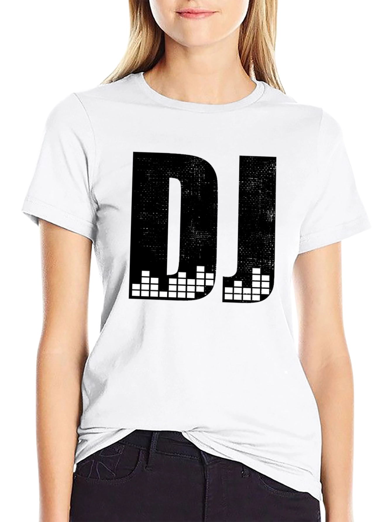Black DJ Graphic T-Shirt - Black Music Tee view 9