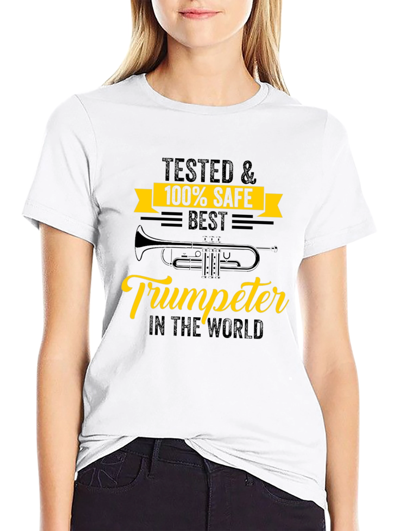 Black Best Trumpeter T-Shirt - 100% Safe & Tested! view 9