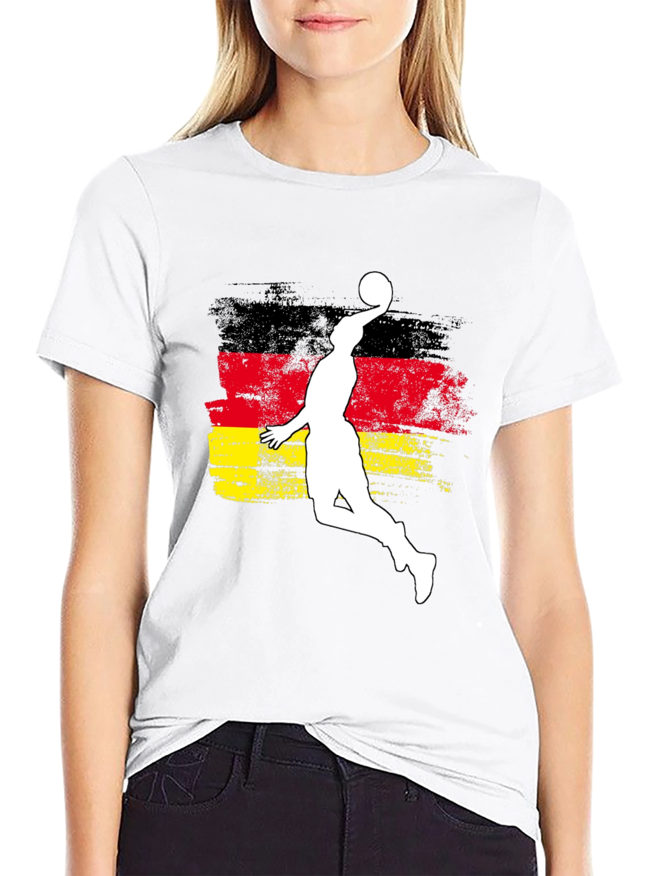 German Basketball Flag T-Shirt - 9