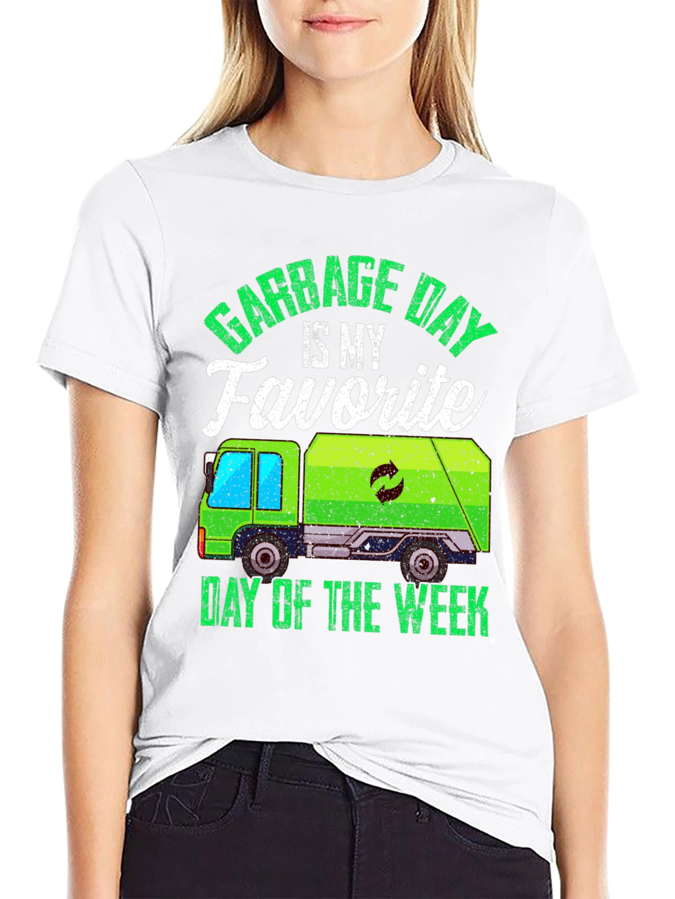 Black Garbage Day Is My Favorite T-Shirt view 9