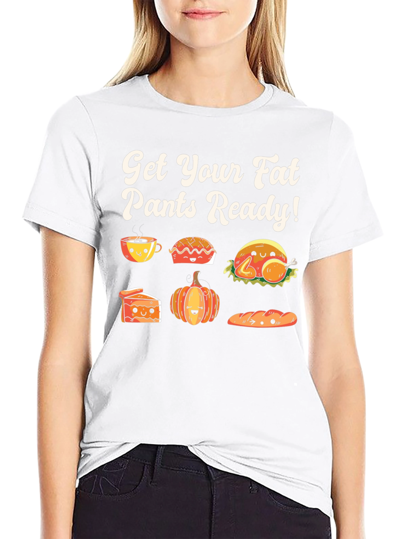Get Your Fat Pants Ready T-Shirt Funny Thanksgiving Tee - 9