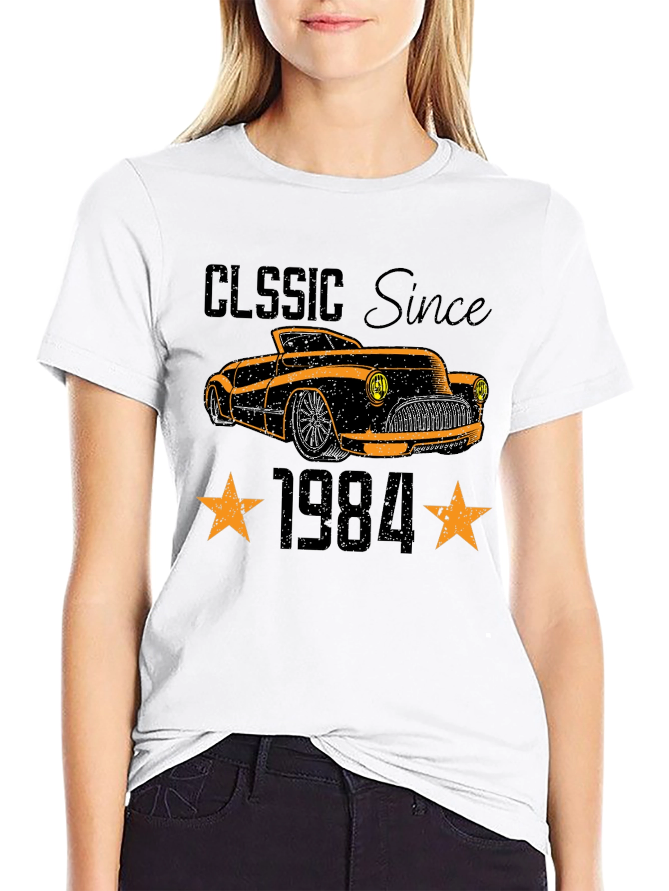 Classic Since 1984 Car Graphic T-Shirt - 9