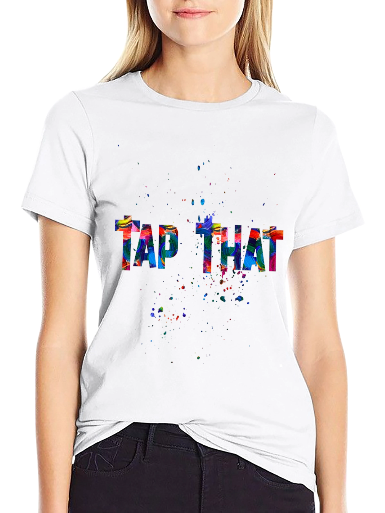Black Tap That Colorful Graphic T-Shirt view 9