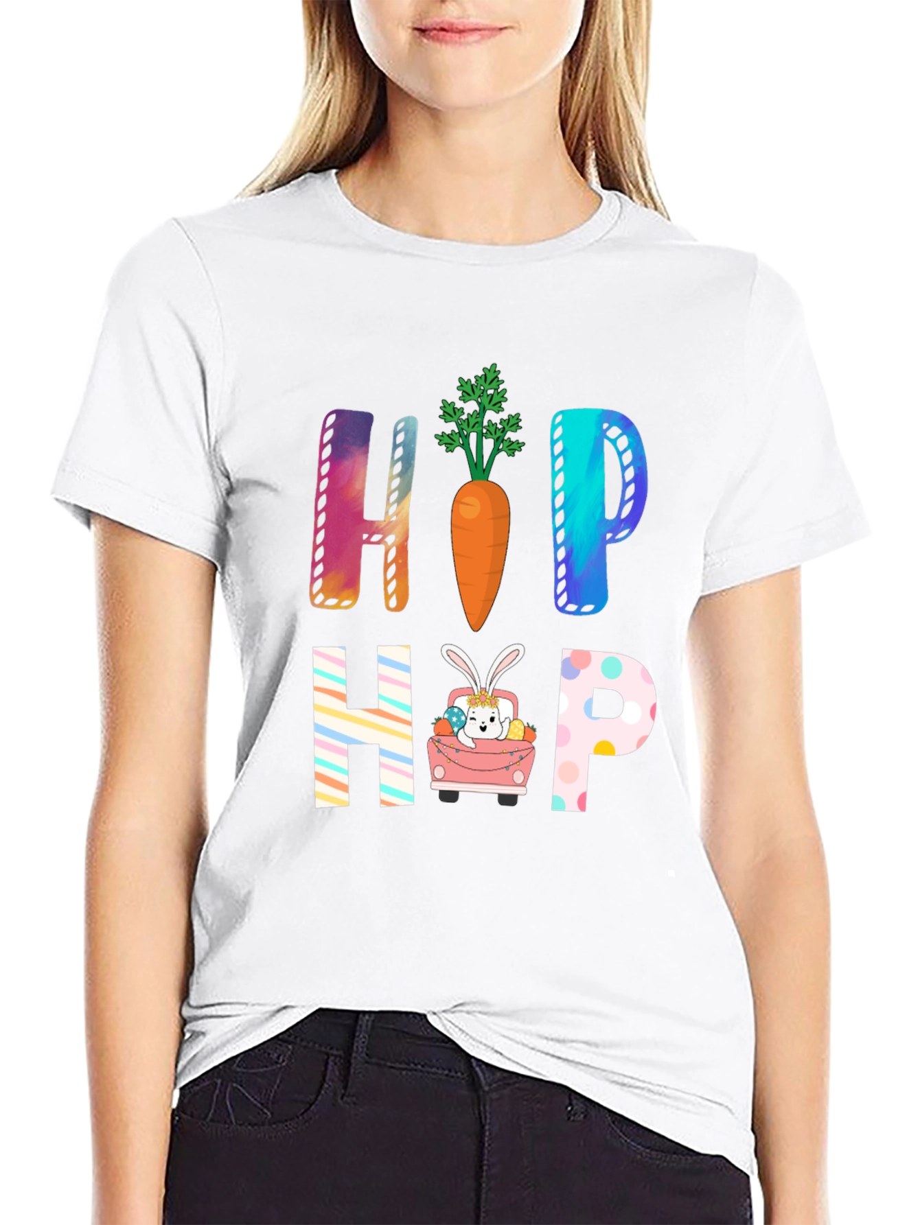 Black Easter Hop T-Shirt view 9