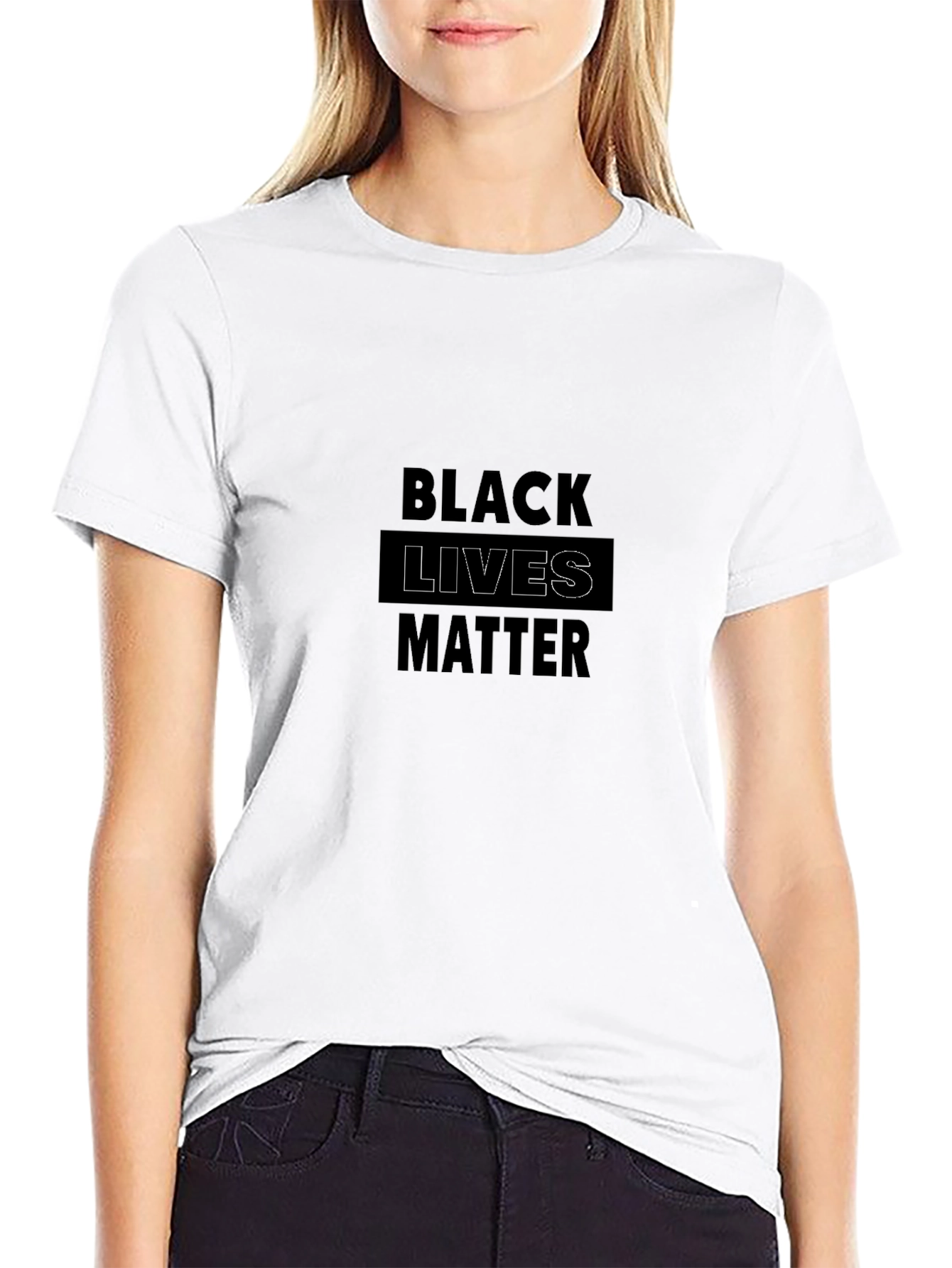Black Black Lives Matter Graphic T-Shirt view 9