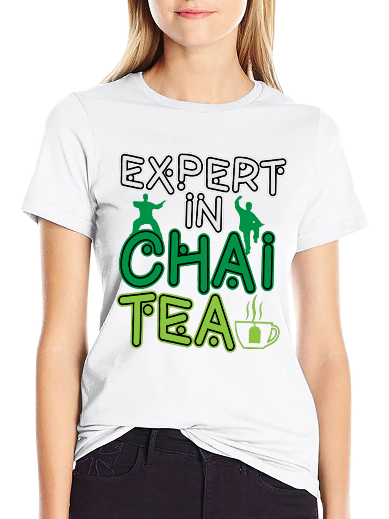 Black Expert in Chai Tea T-Shirt -  Funny Tea Lover Gift view 9