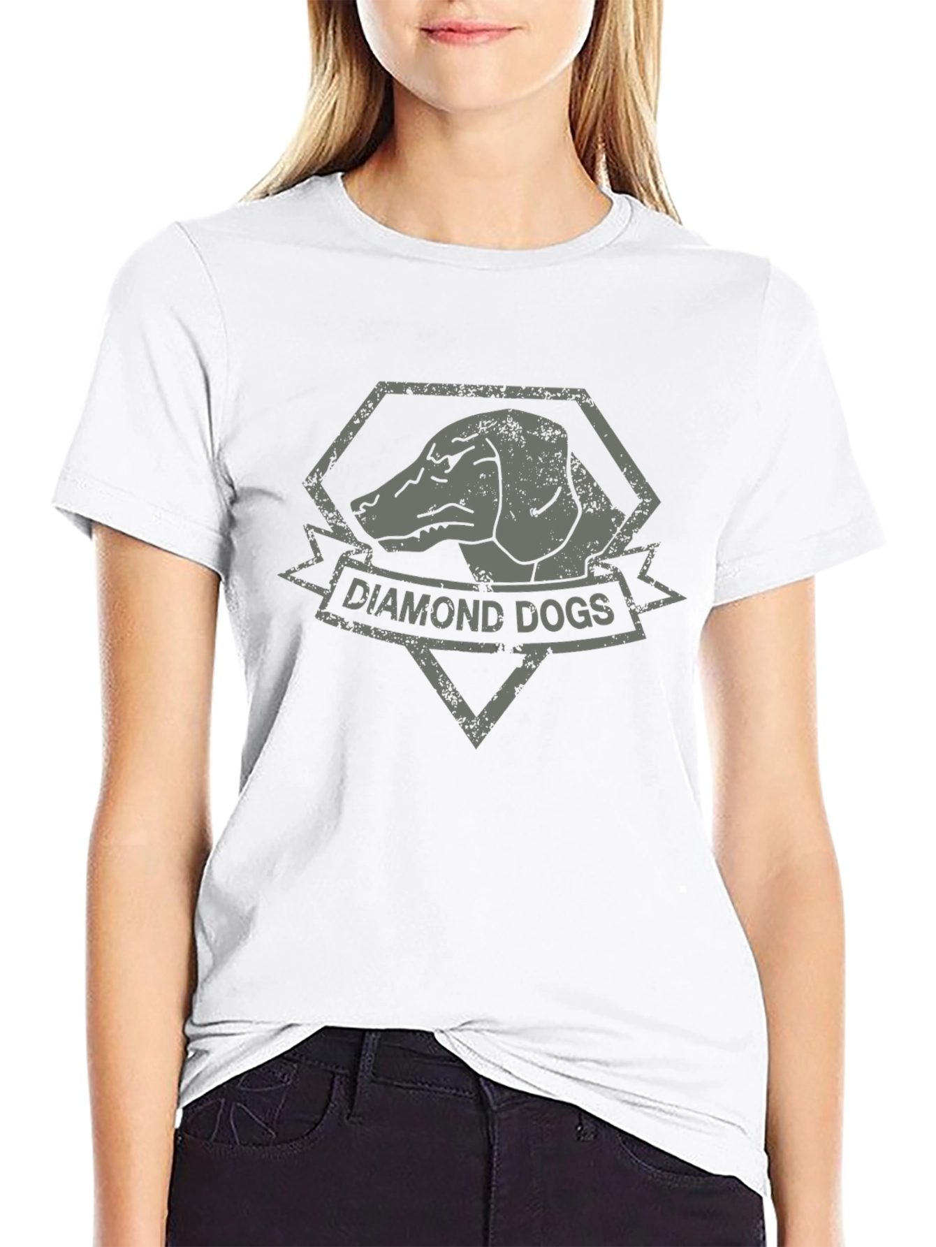 Black Diamond Dogs Graphic T-Shirt - Black view 9