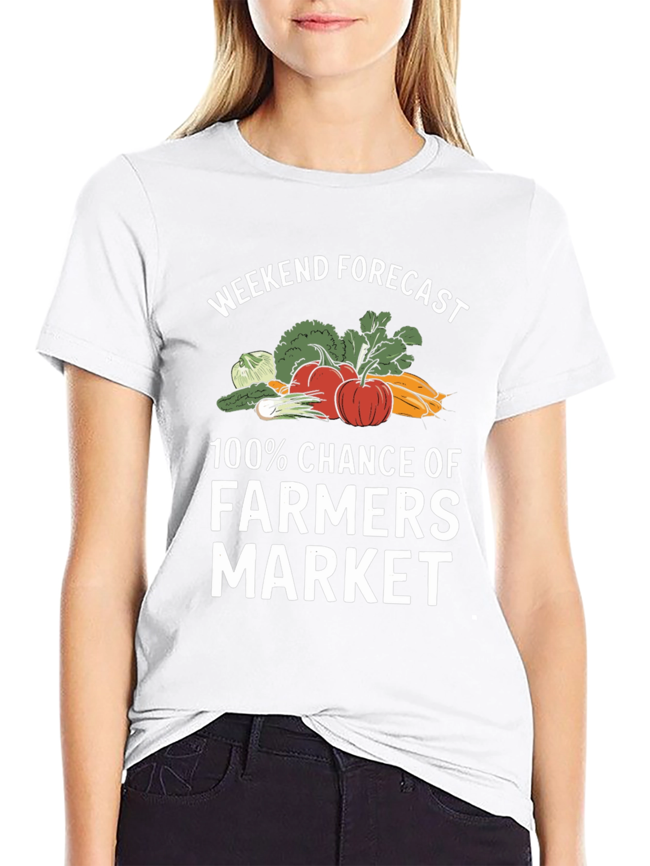 Black Farmer's Market Weekend T-Shirt view 9