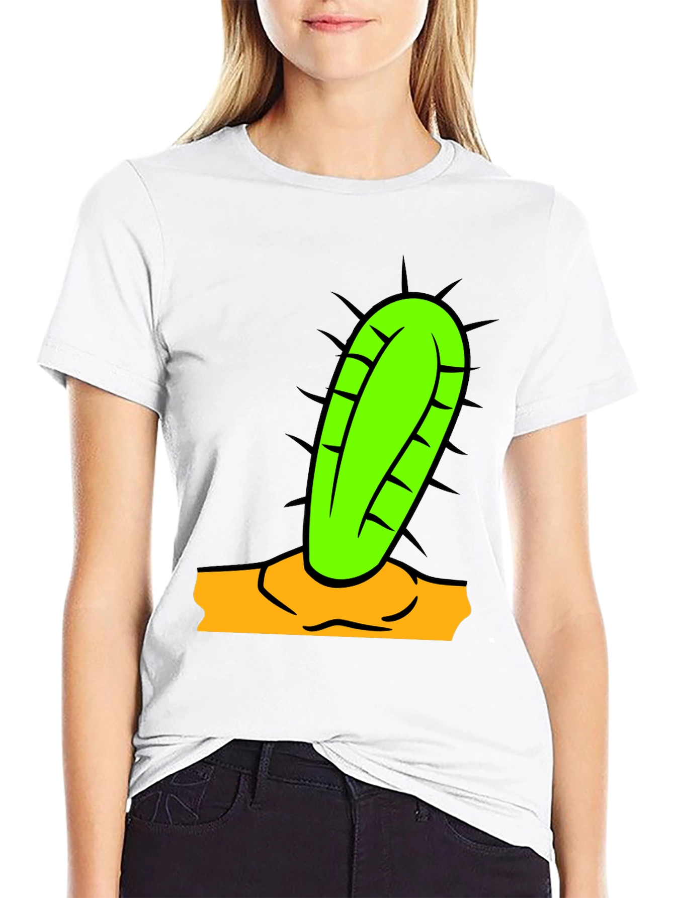 Cactus Graphic T-Shirt - Novelty Design - 9