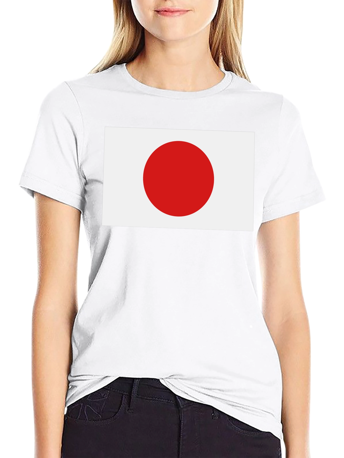 Black Japan Flag T-Shirt - Classic Patriotic Tee view 9