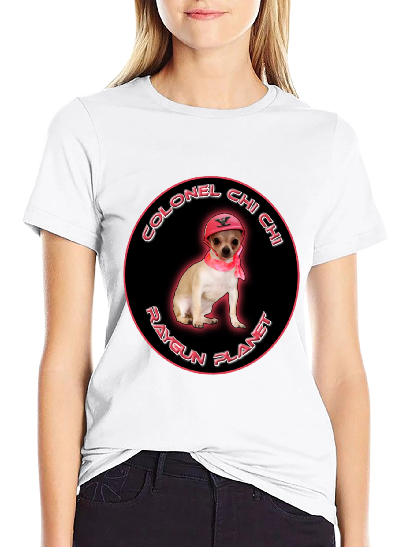 Black Colonel Chi Chi Raygun Planet Black T-Shirt view 9