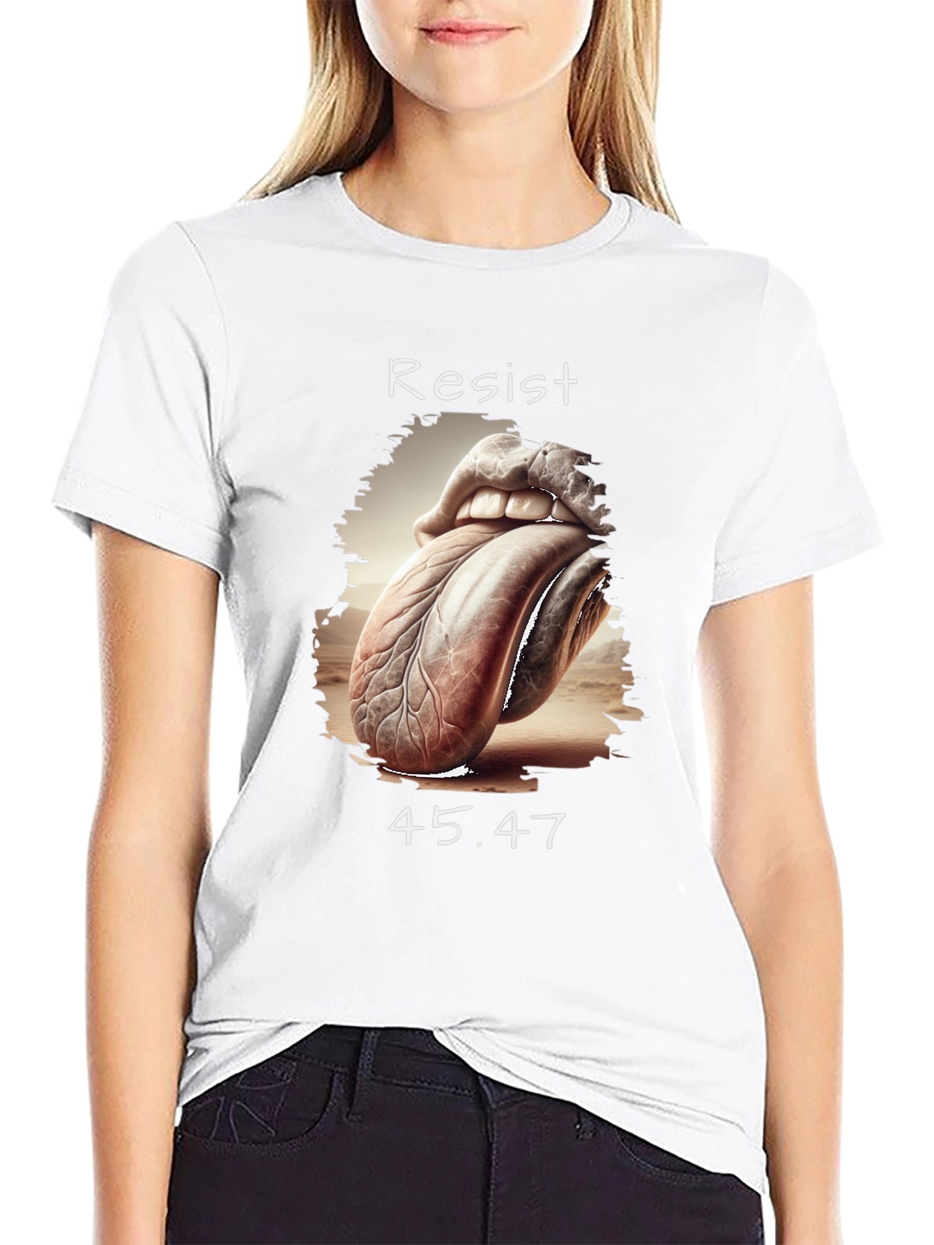 Black Resist 45.47 Graphic Tee view 9