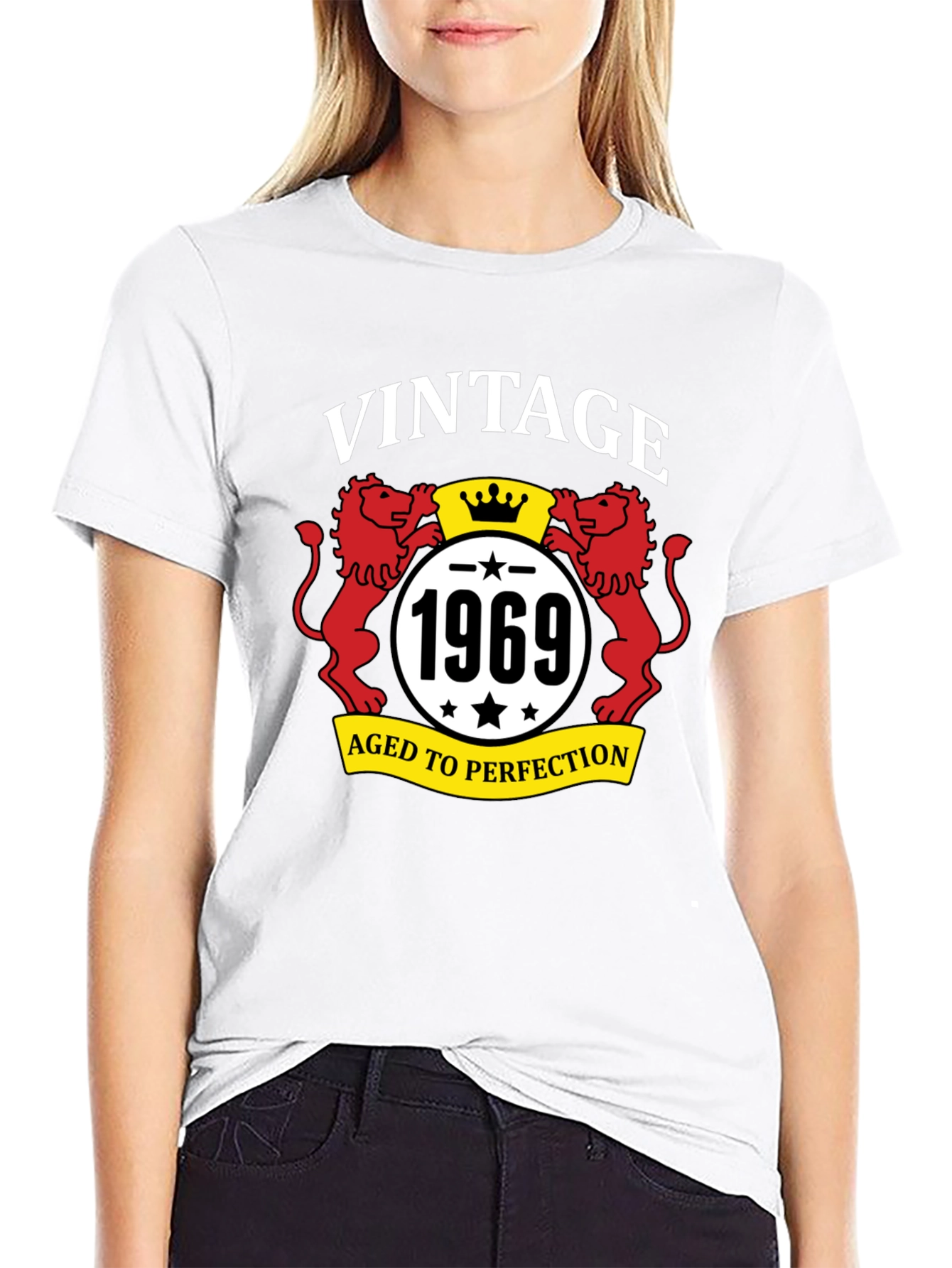 Vintage 1969 Aged to Perfection Graphic Tee - 9