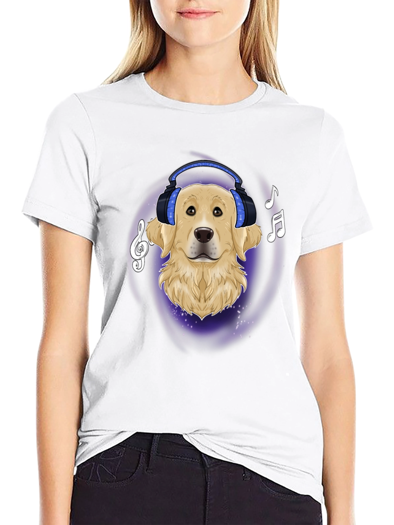 Black Dog DJ T-Shirt view 9