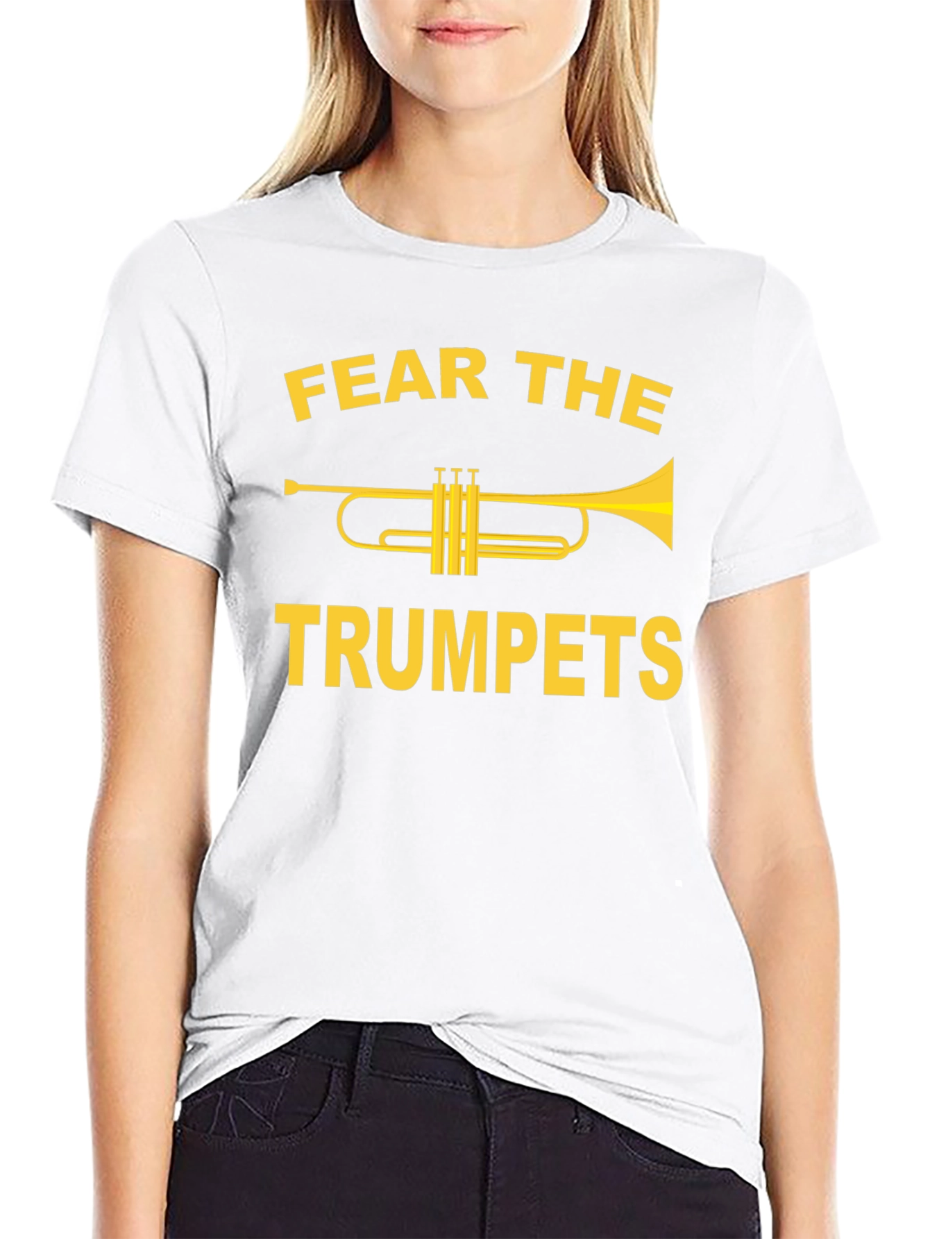 Black Fear The Trumpets T-Shirt view 9