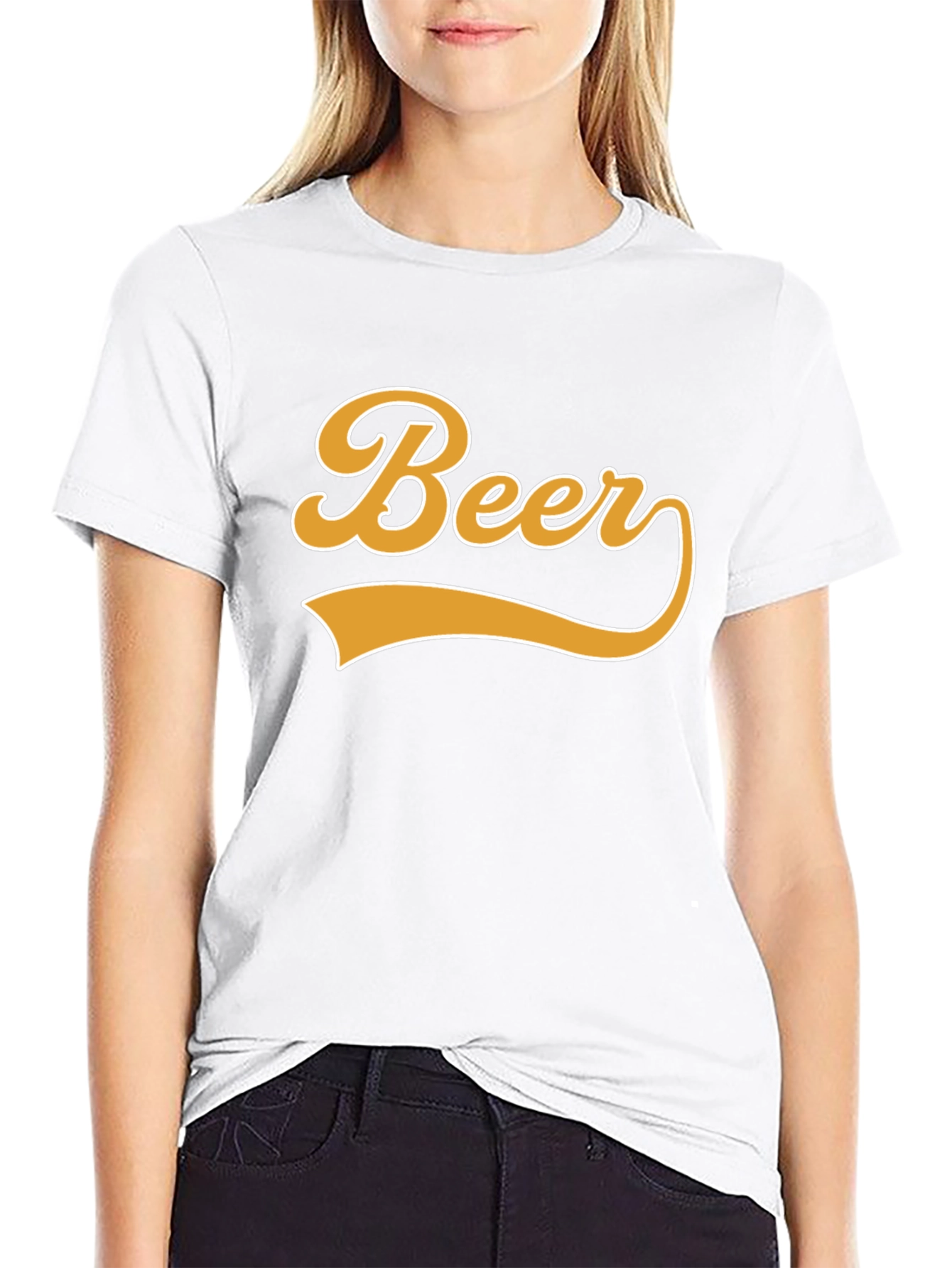 Black Beer Graphic T-Shirt - Soft Cotton Blend view 9