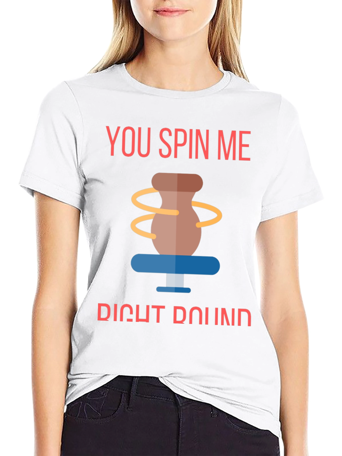You Spin Me Round Pottery T-Shirt - 9