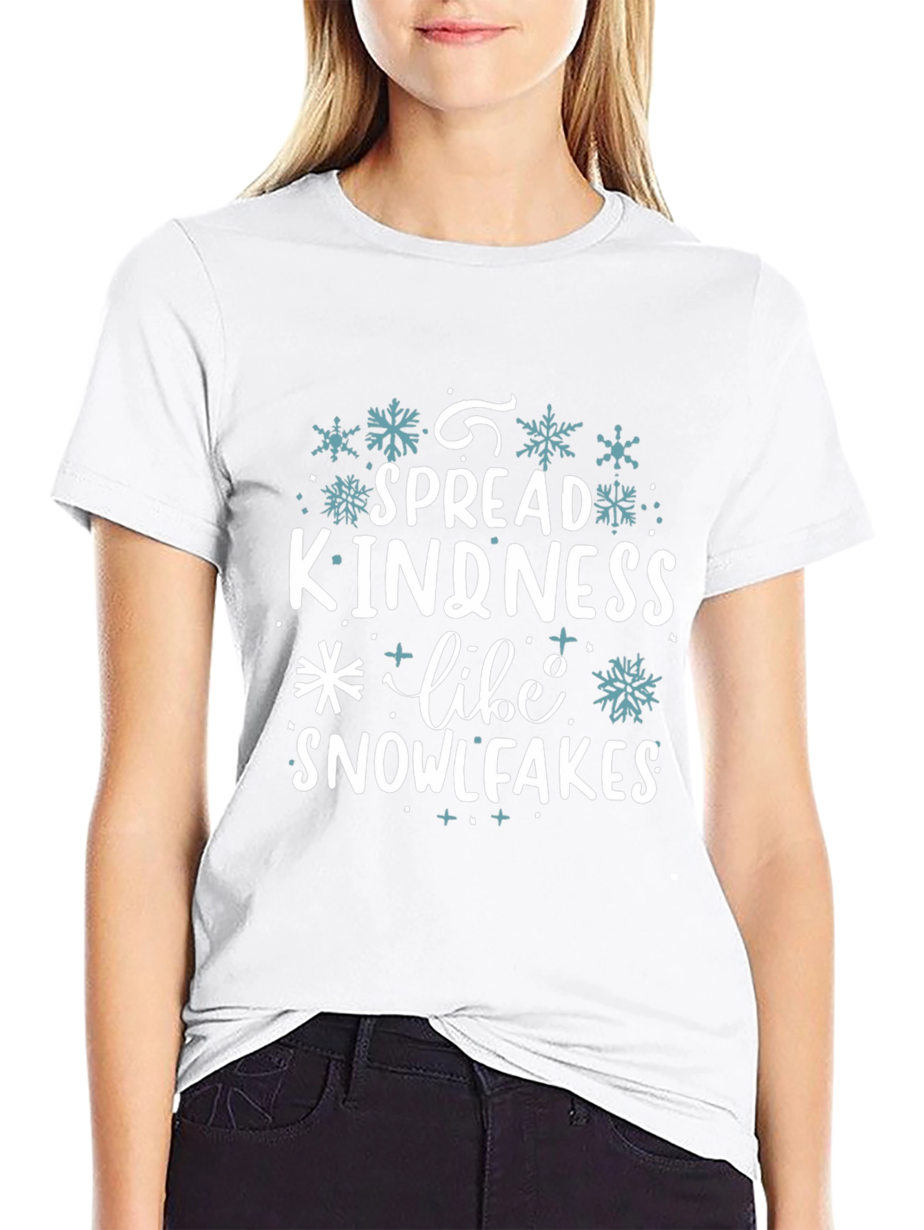 Spread Kindness Like Snowflakes T-Shirt - 9