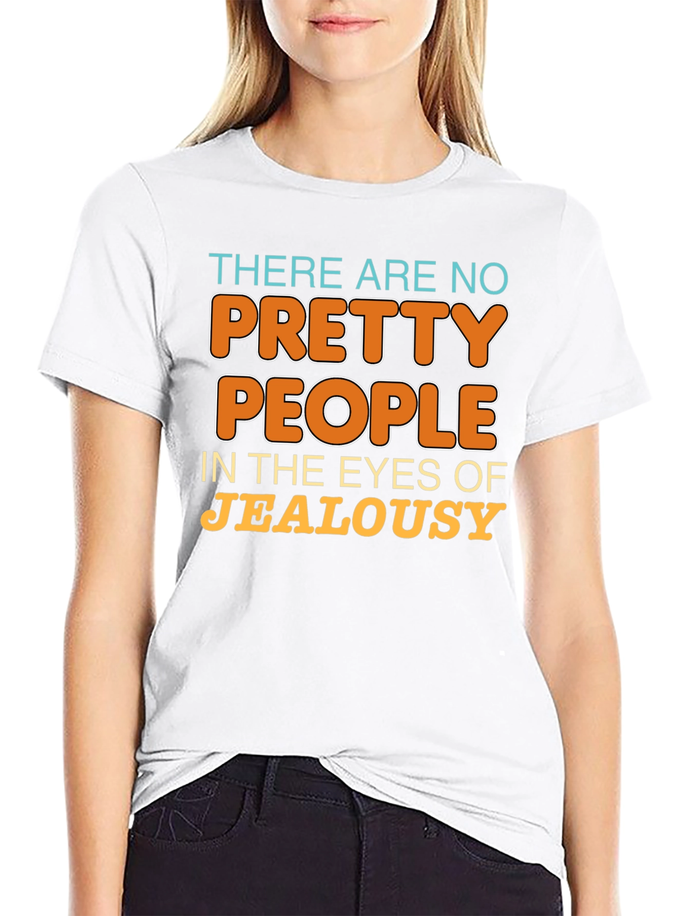 Jealousy Graphic T-Shirt - Sarcastic Statement Tee - 9