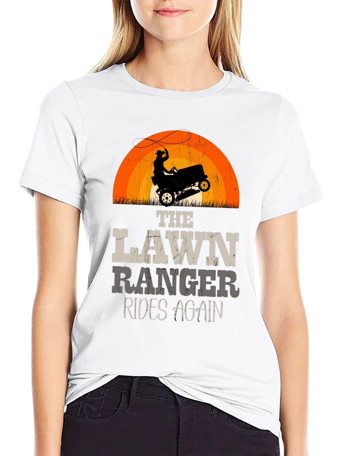 Lawn Ranger Rides Again Graphic T-Shirt - 9