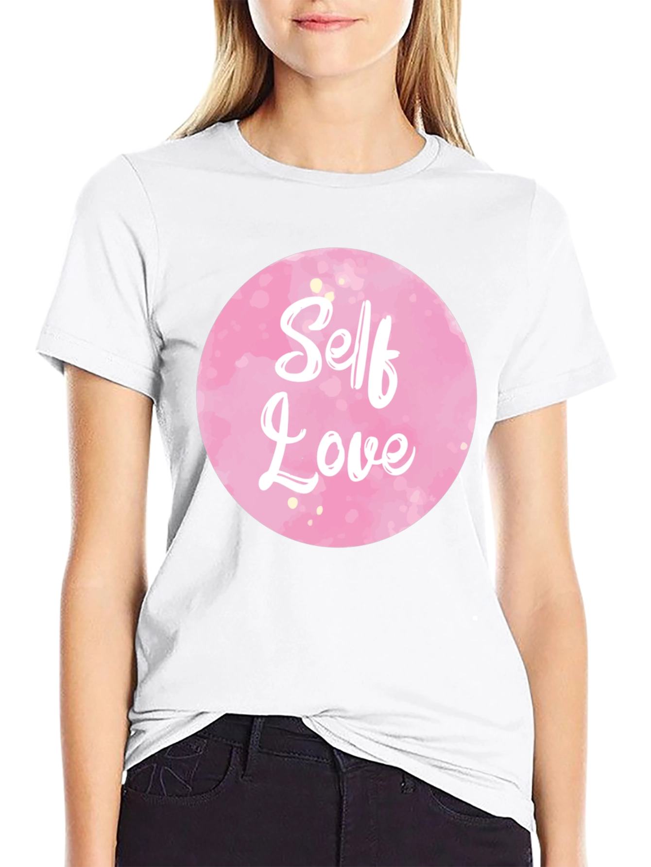 Black Self Love Graphic Tee - Stylish & Comfy view 9