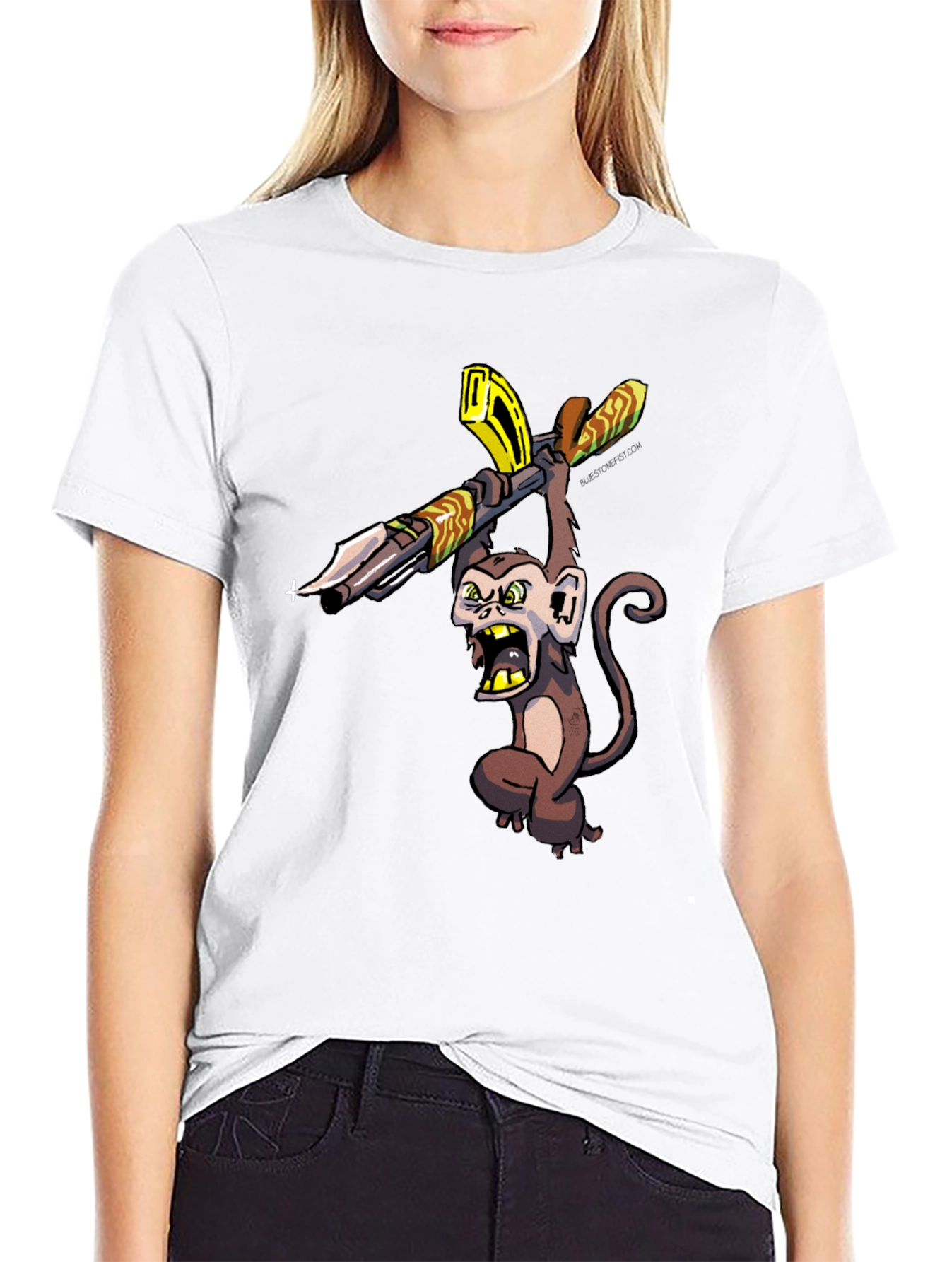 Black Monkey AK-47 Graphic T-Shirt view 9