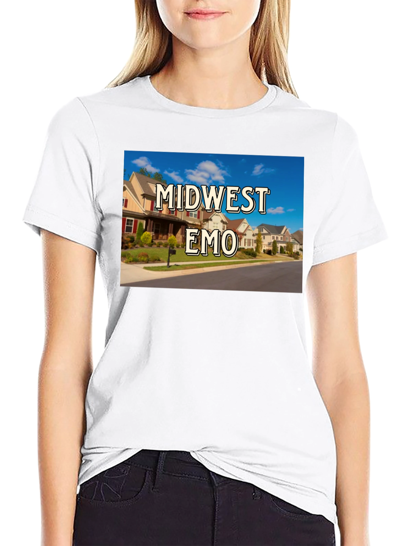 Midwest Emo Graphic T-Shirt - 9