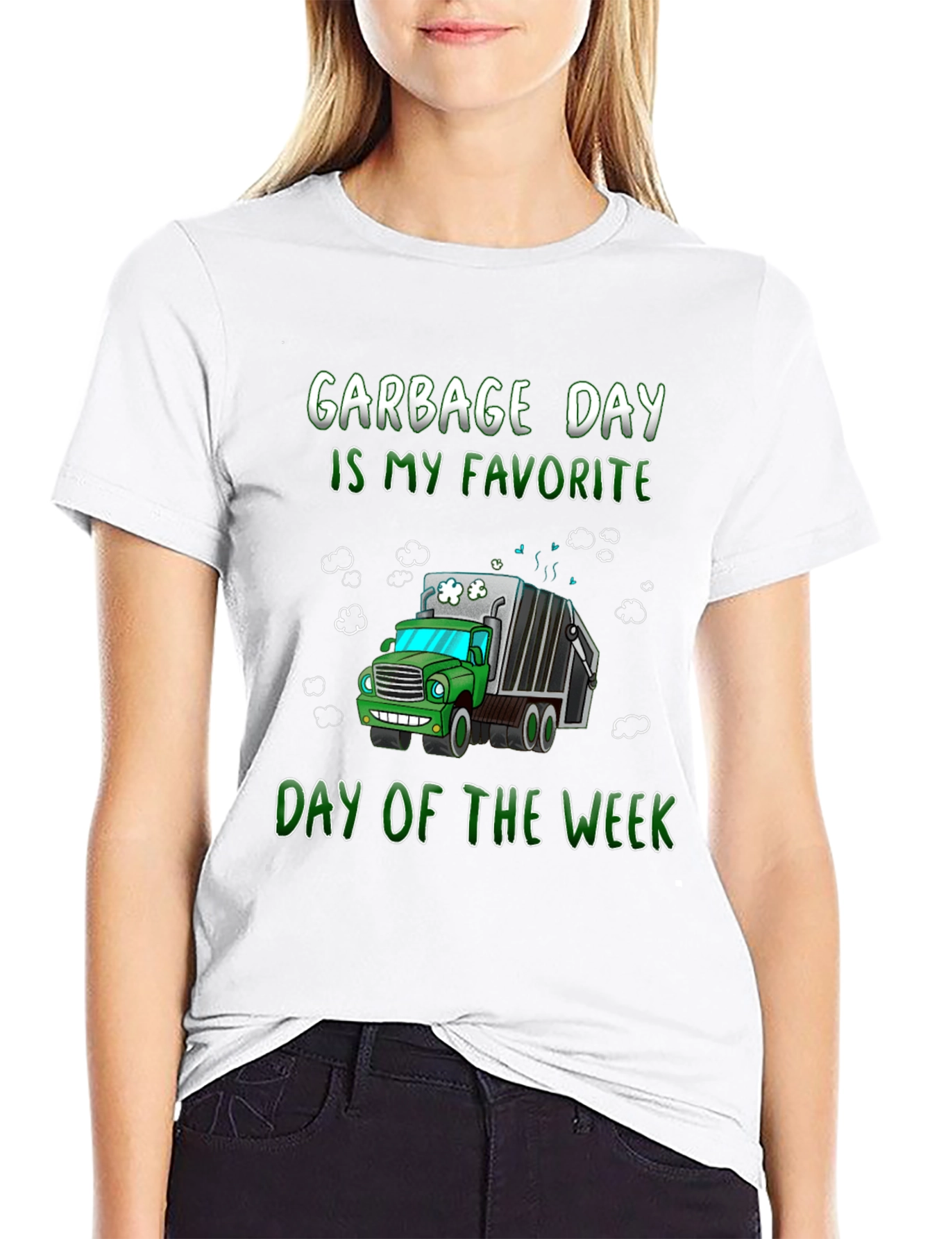 Black Garbage Day T-Shirt: Fun & Unique Graphic Tee view 9