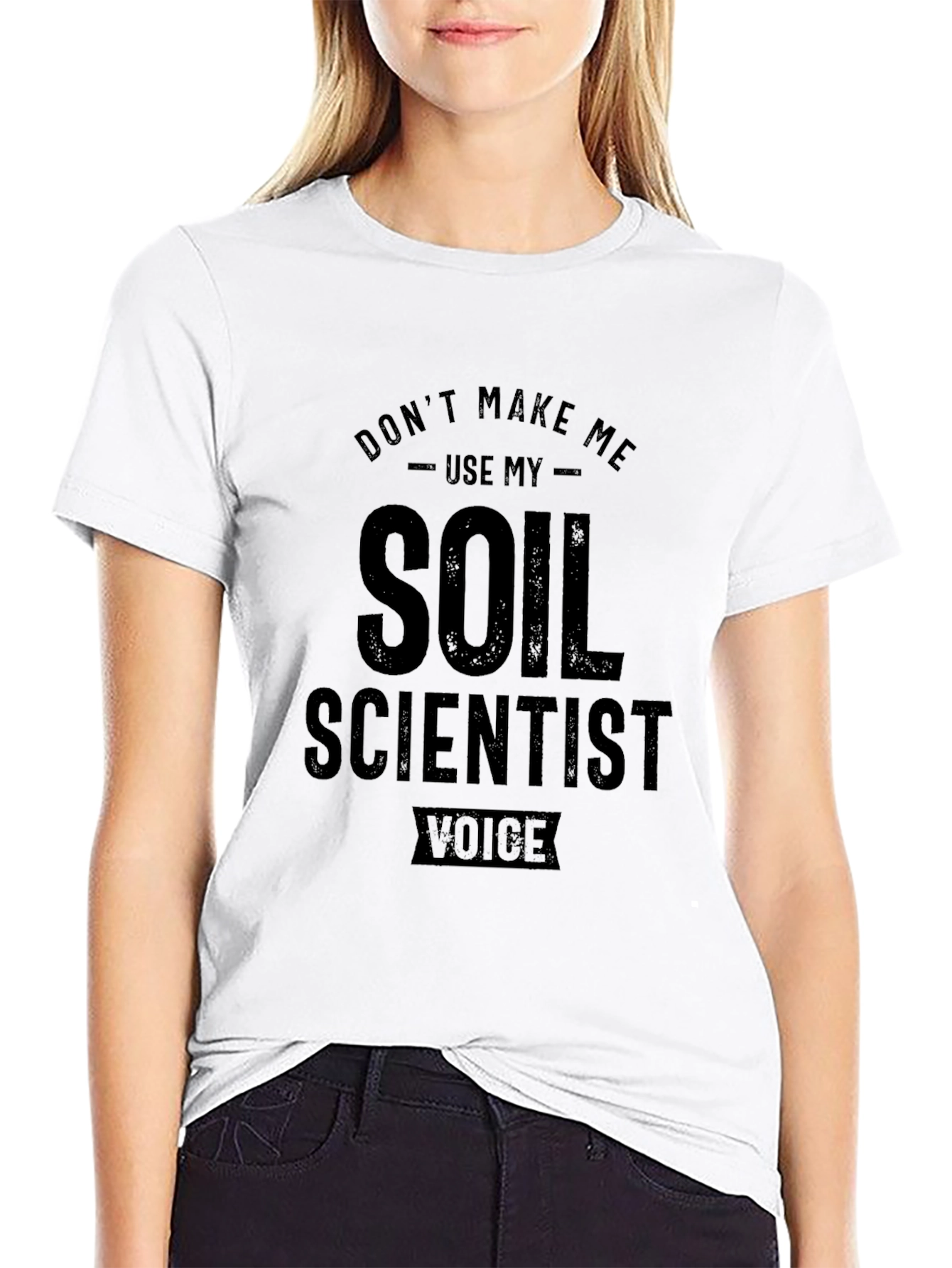 Black Soil Scientist Voice Graphic Tee view 9