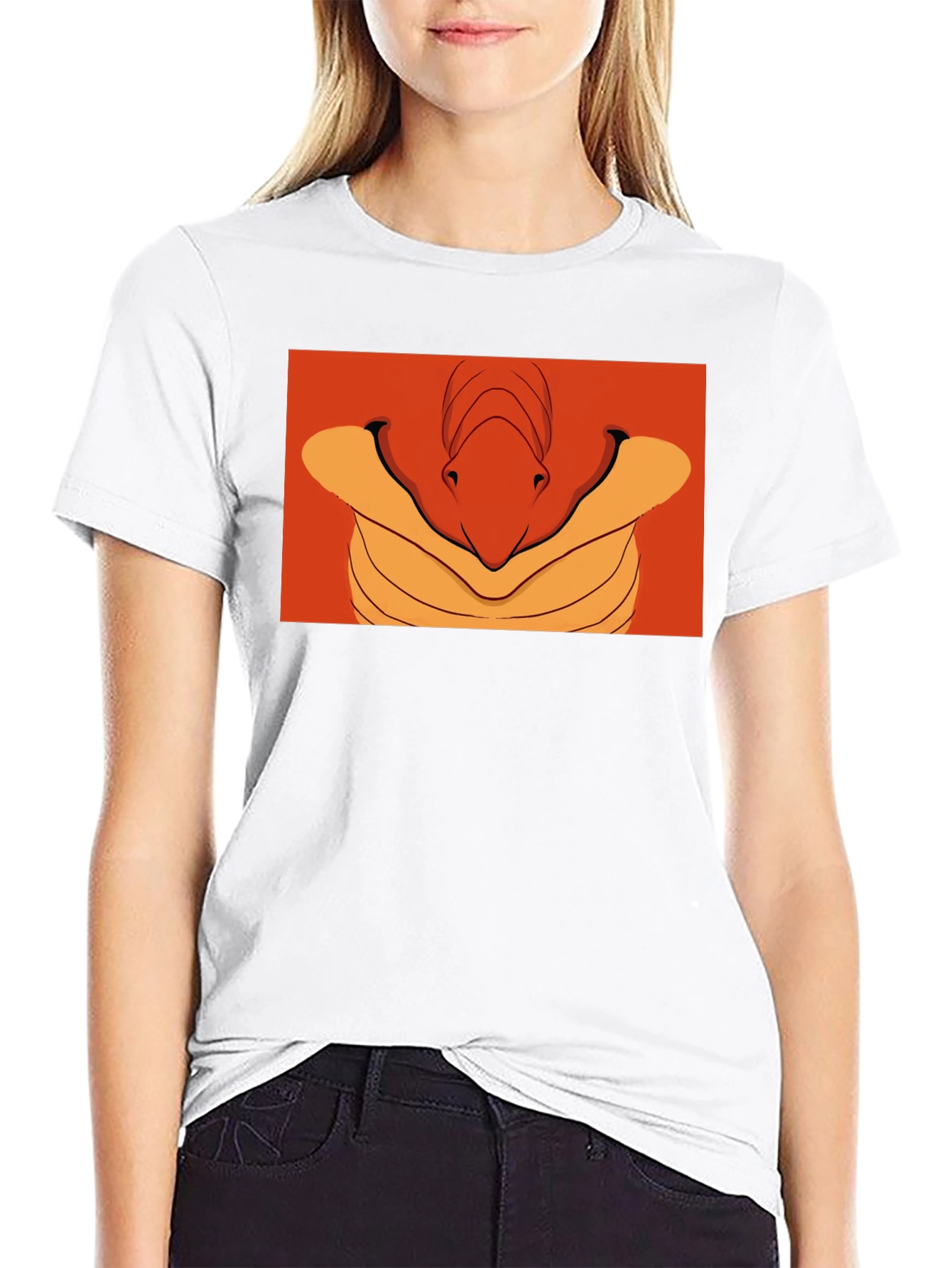 Stylized Reptile Graphic Tee - Modern, Bold Design - 9