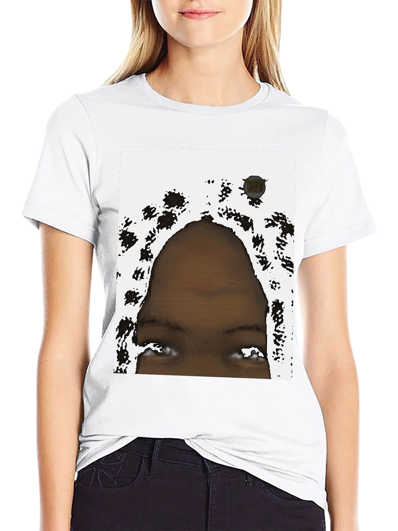 Black Eye See You Graphic Black Tee view 9