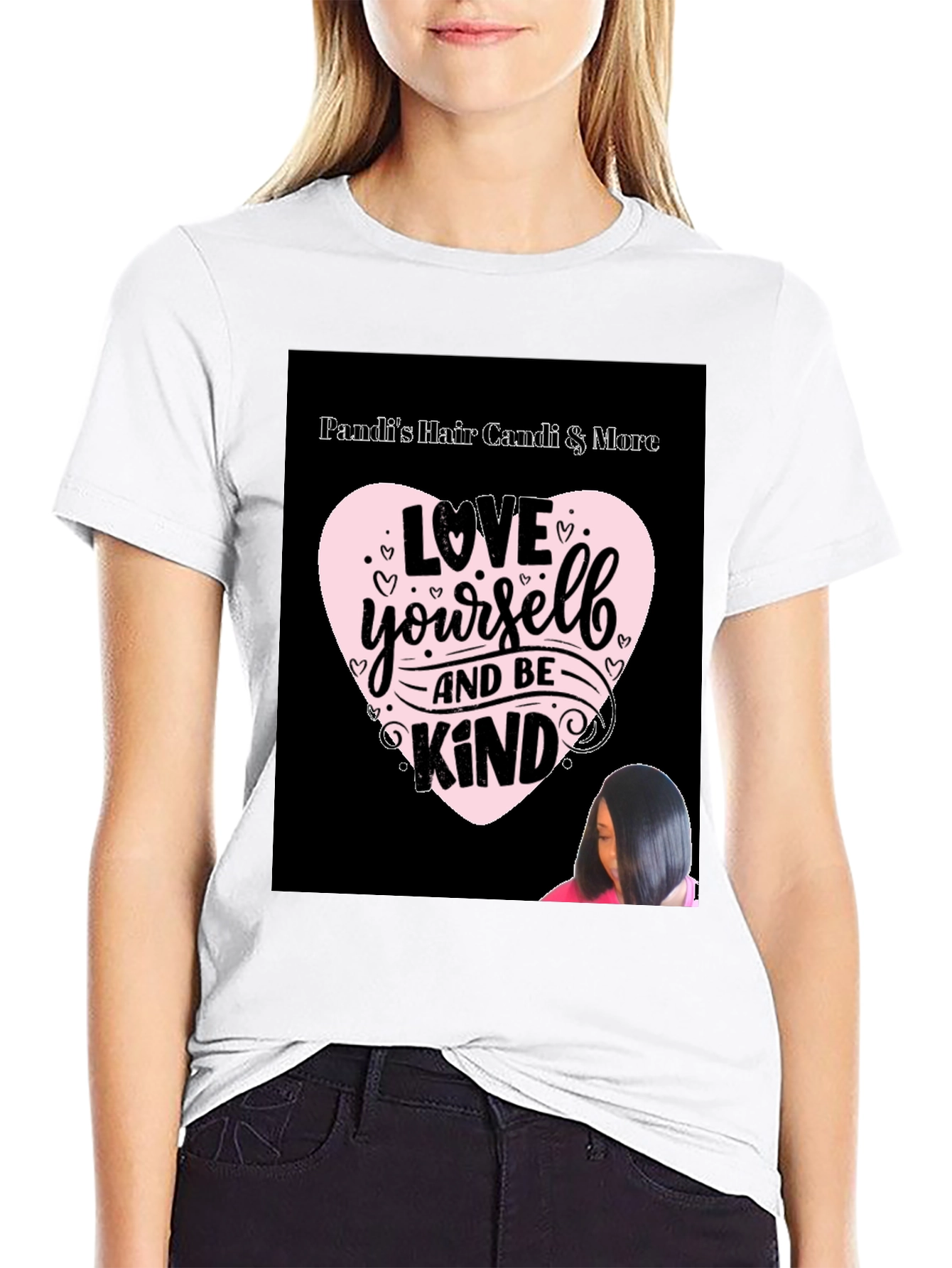 Black Love Yourself Graphic Tee - Stylish and Comfy! view 9