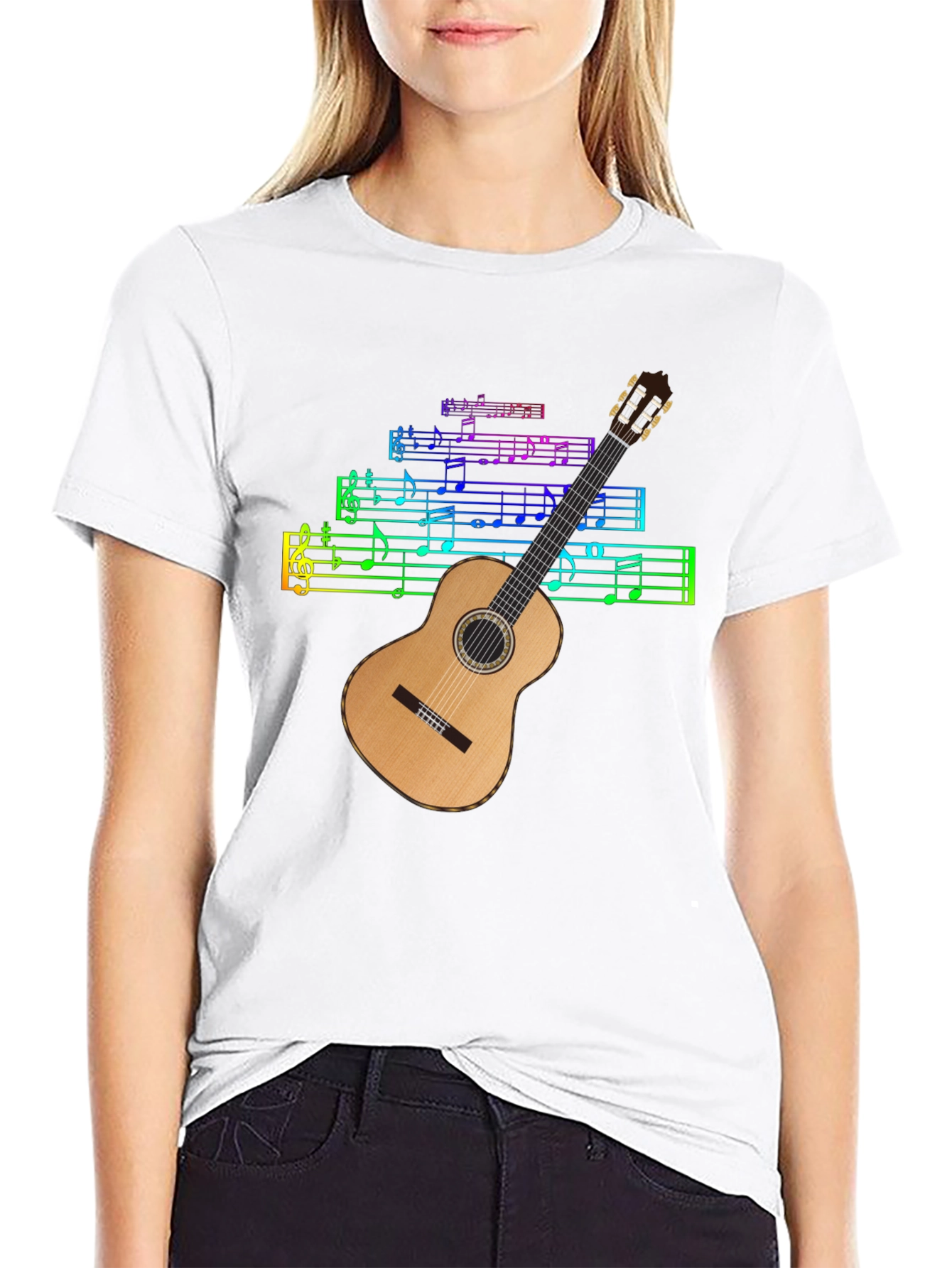 Musical Guitar T-Shirt - 9
