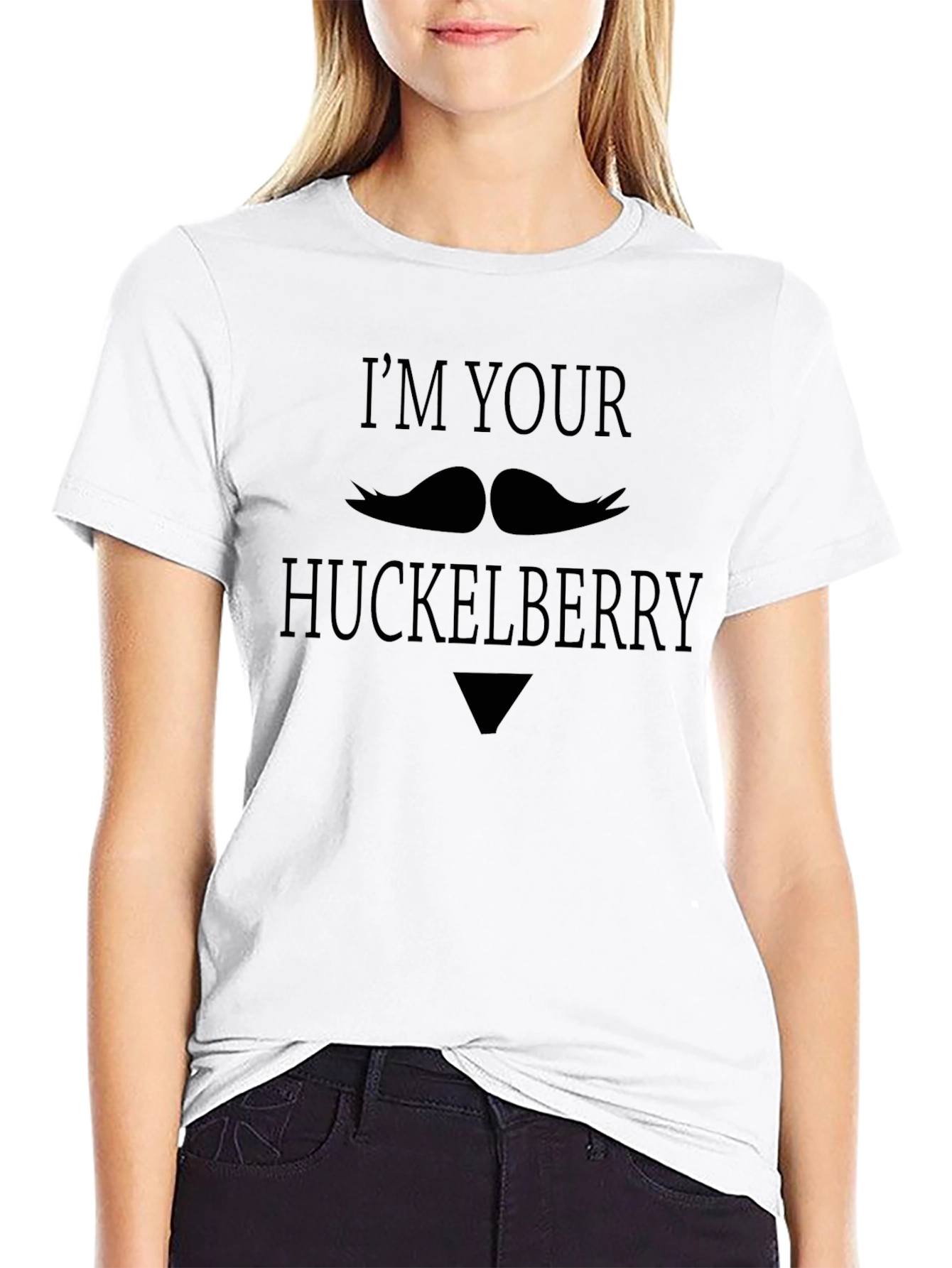 Black I'm Your Huckleberry T-Shirt - Western Movie Tee view 9