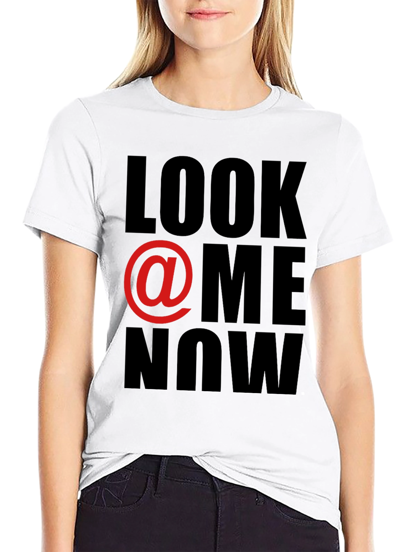 Black Look @ Me Now Graphic T-Shirt view 9