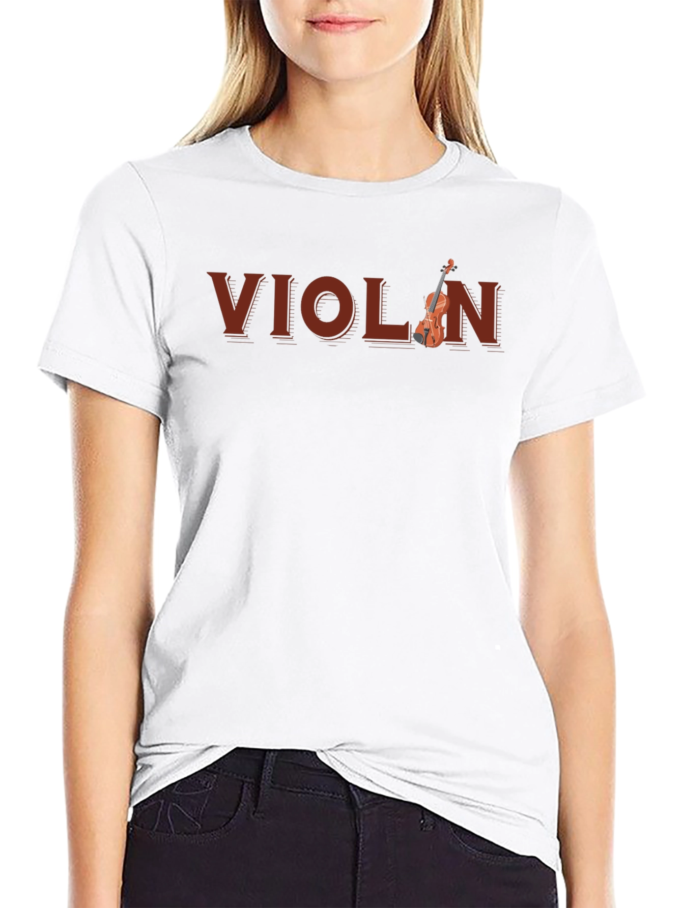 Black Violin Graphic T-Shirt - Music Lover Tee view 9