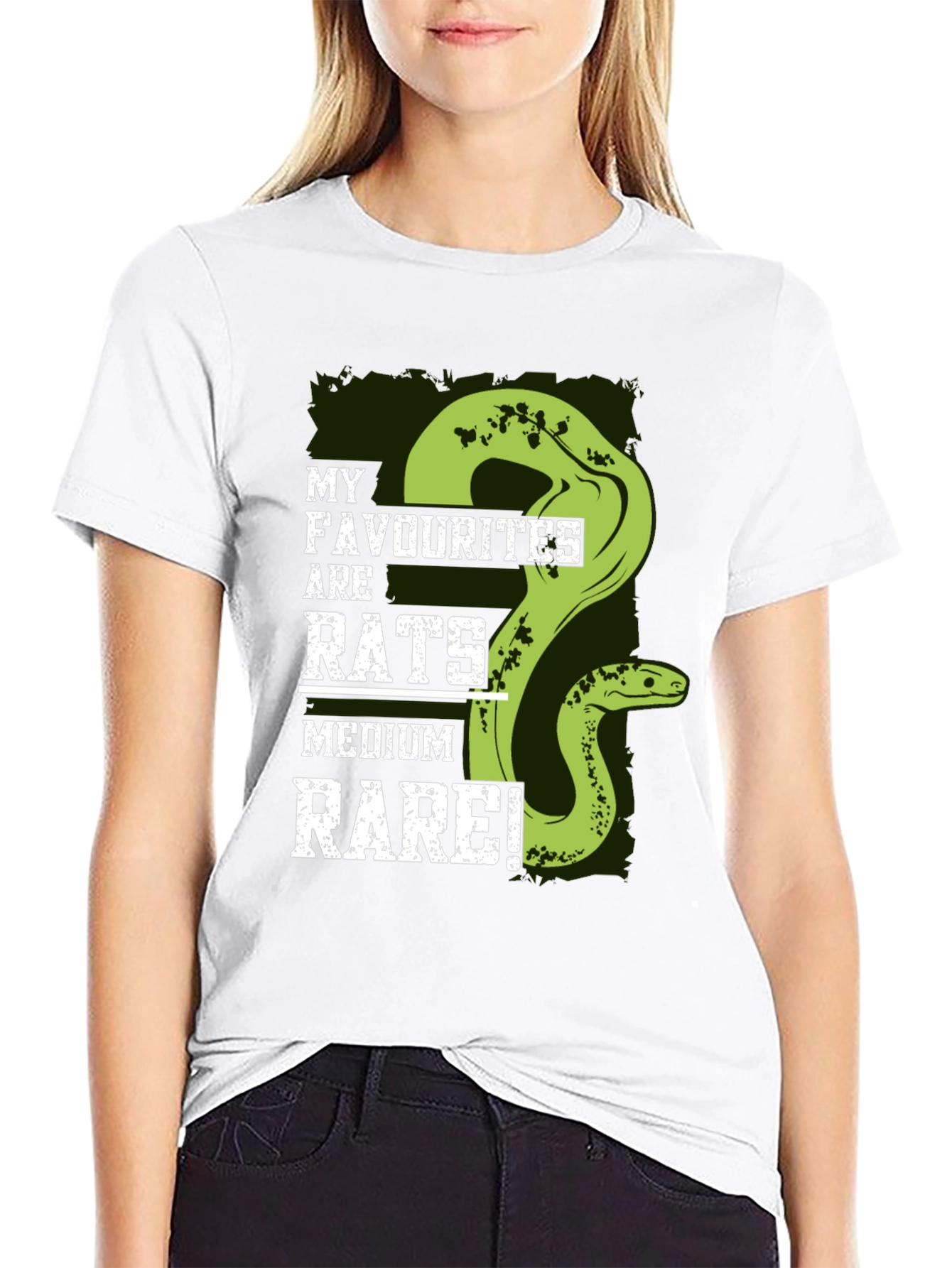 Black Rats Medium Rare Snake T-Shirt view 9