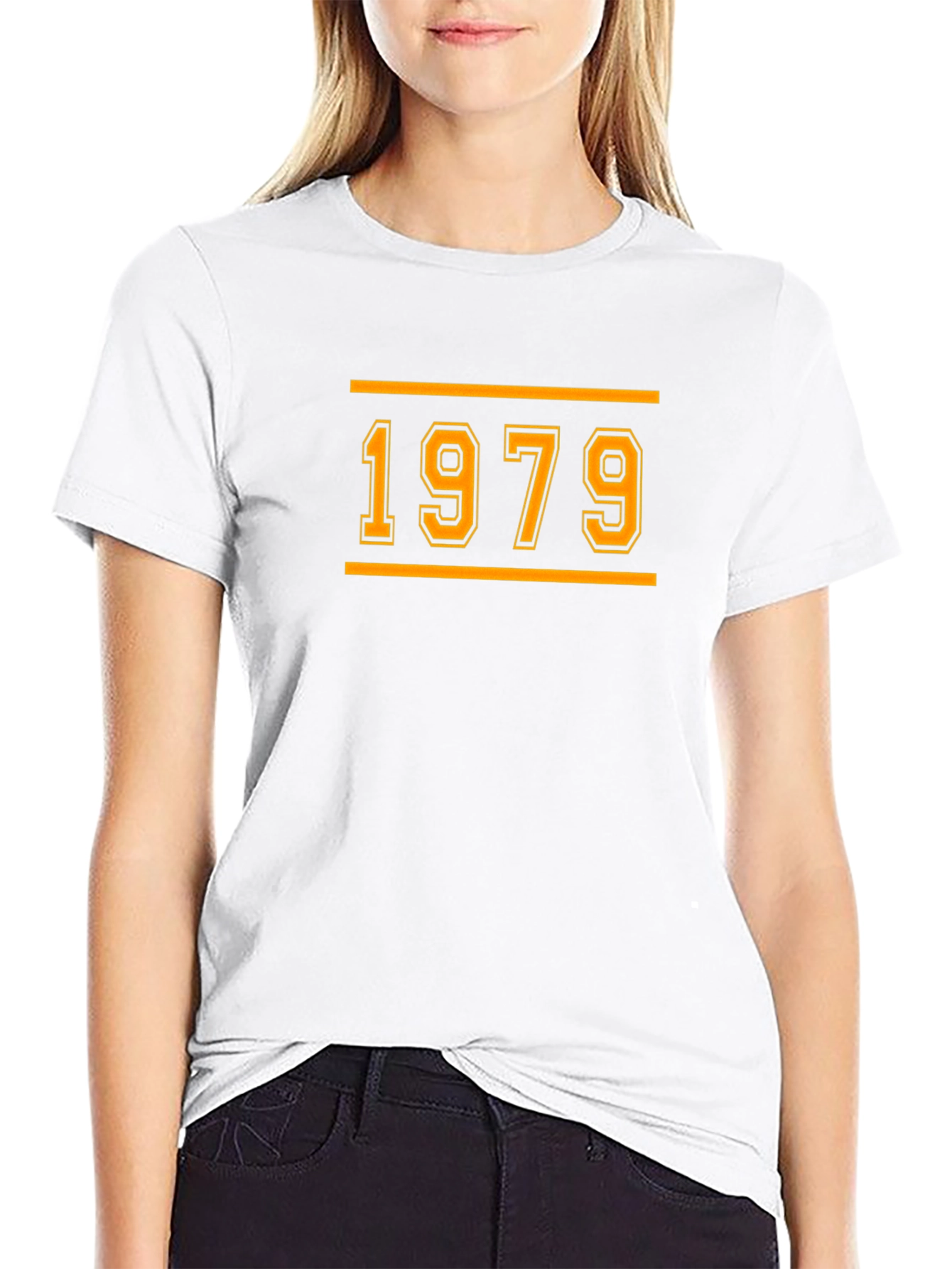 Black Vintage 1979 T-Shirt - Retro Birthday Tee view 9