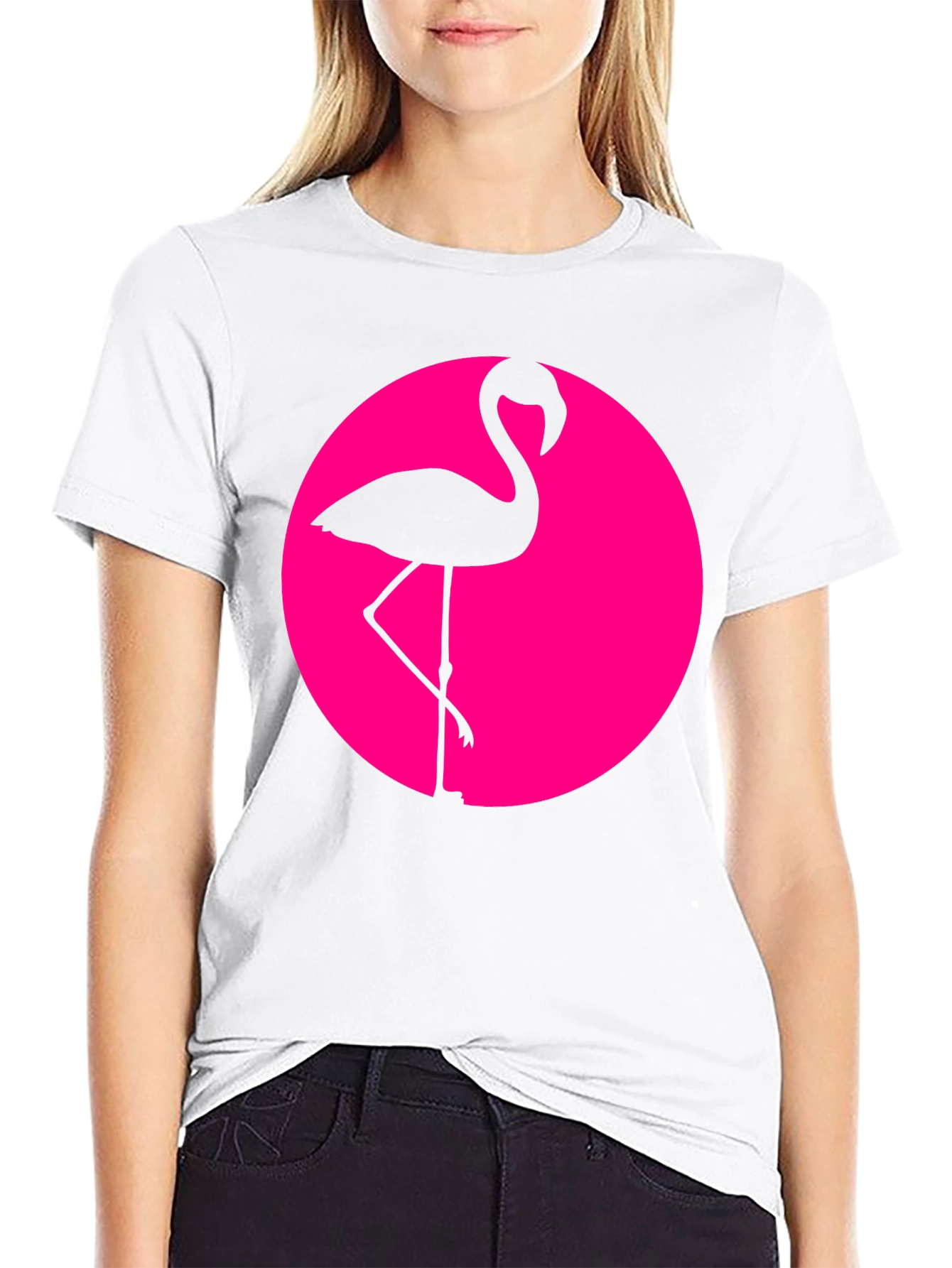 Cool Flamingo Graphic Tee - 9