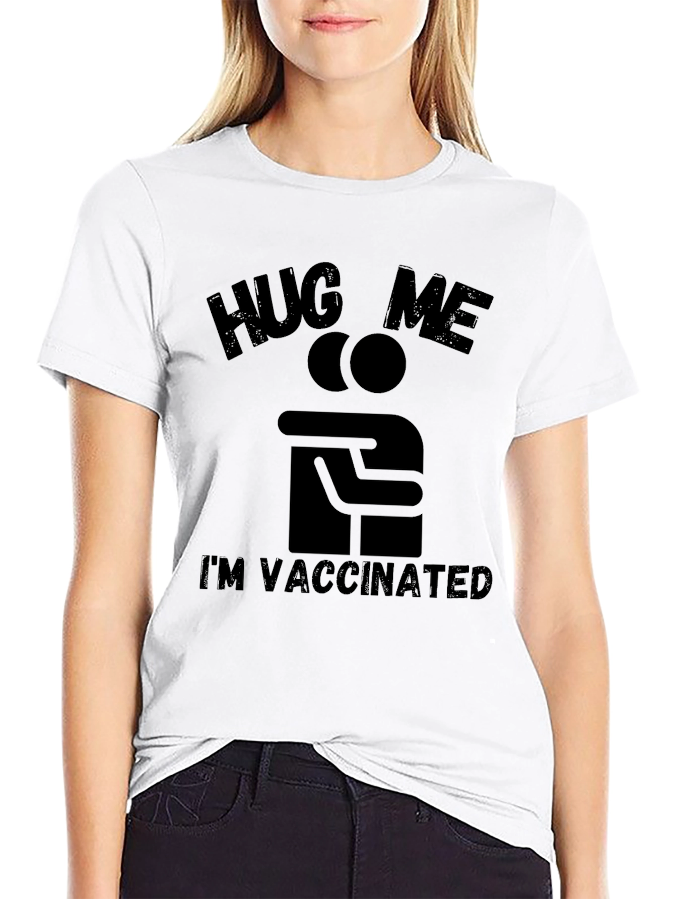 Hug Me I'm Vaccinated T-Shirt - 9