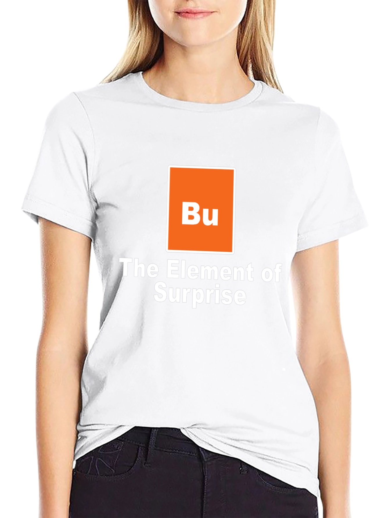 Black The Element of Surprise T-Shirt view 9