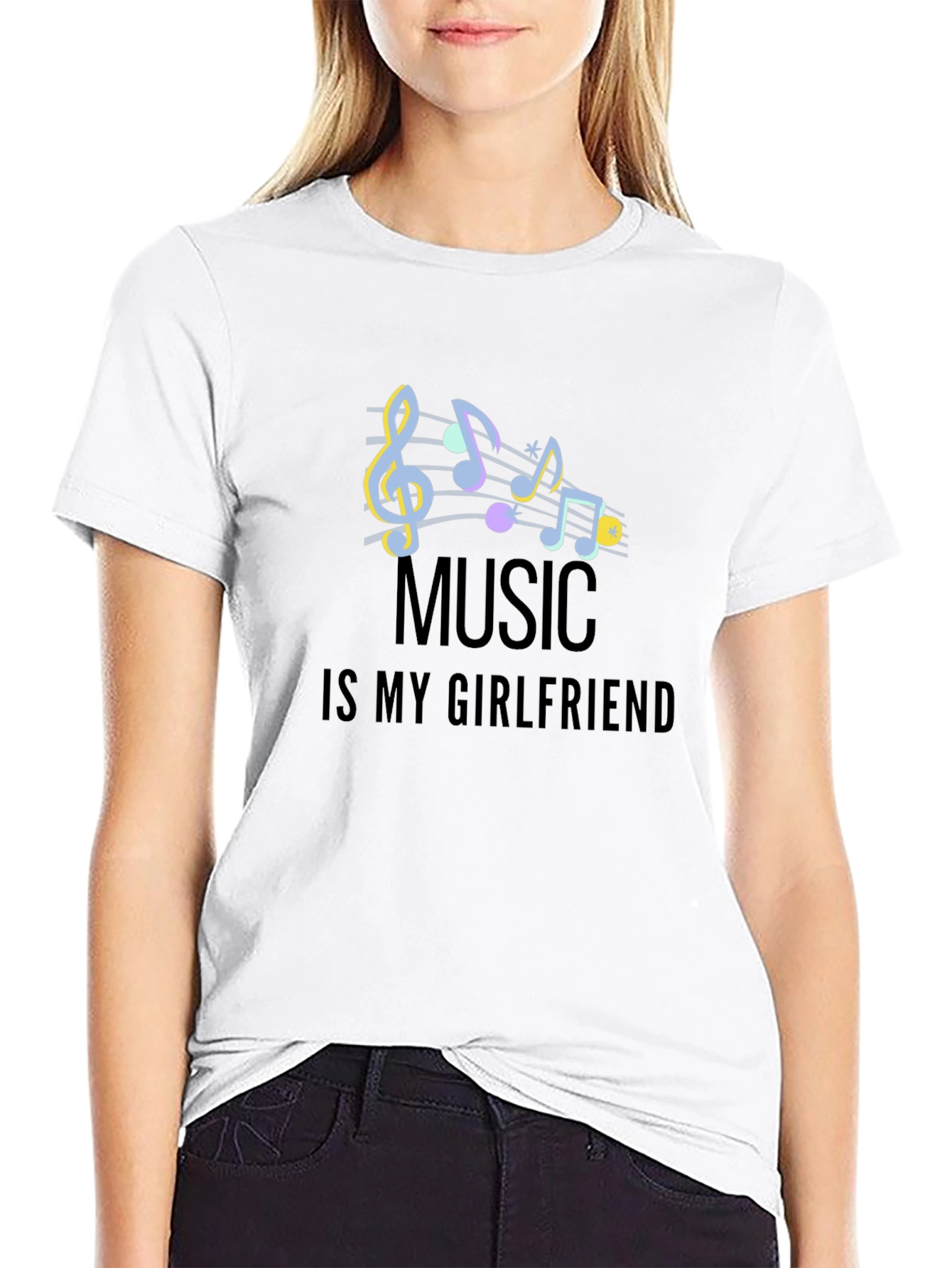 Music is My Girlfriend T-Shirt - 9