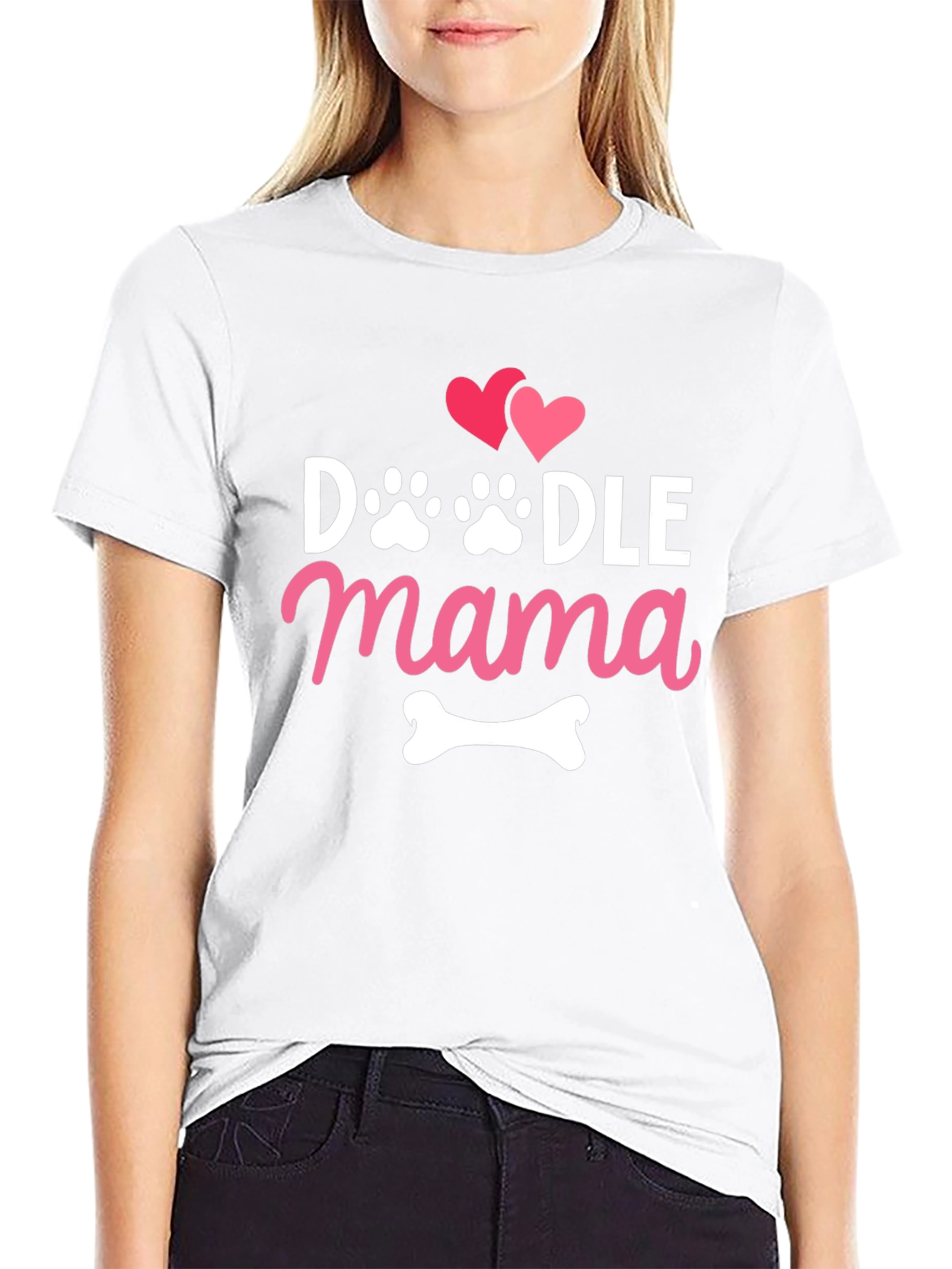 Doodle Mama T-Shirt, Dog Lover Tee - 9