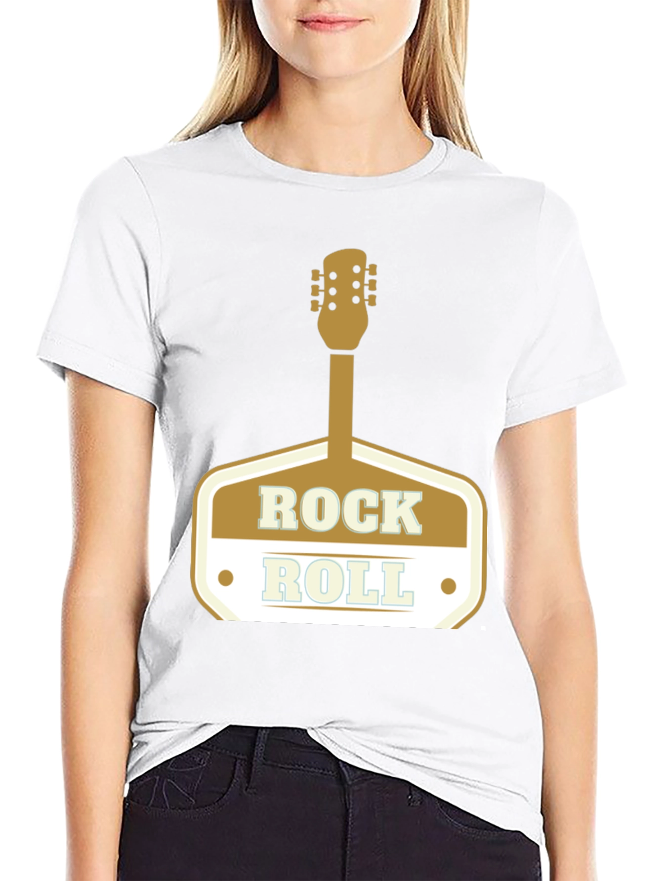 Rock and Roll Guitar T-Shirt - Classic Design - 9