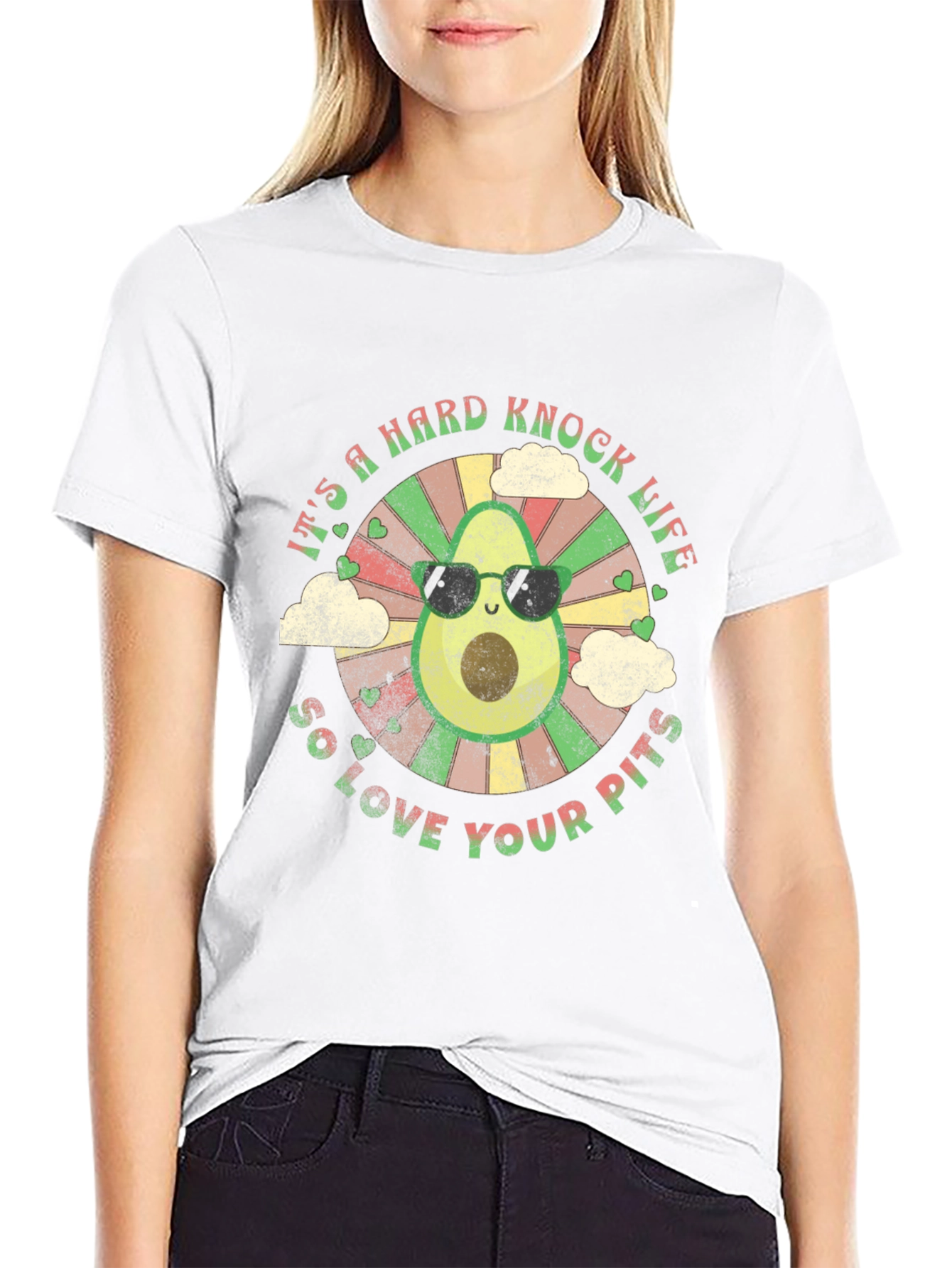 Black Avocado Hard Knock Life Graphic Tee view 9