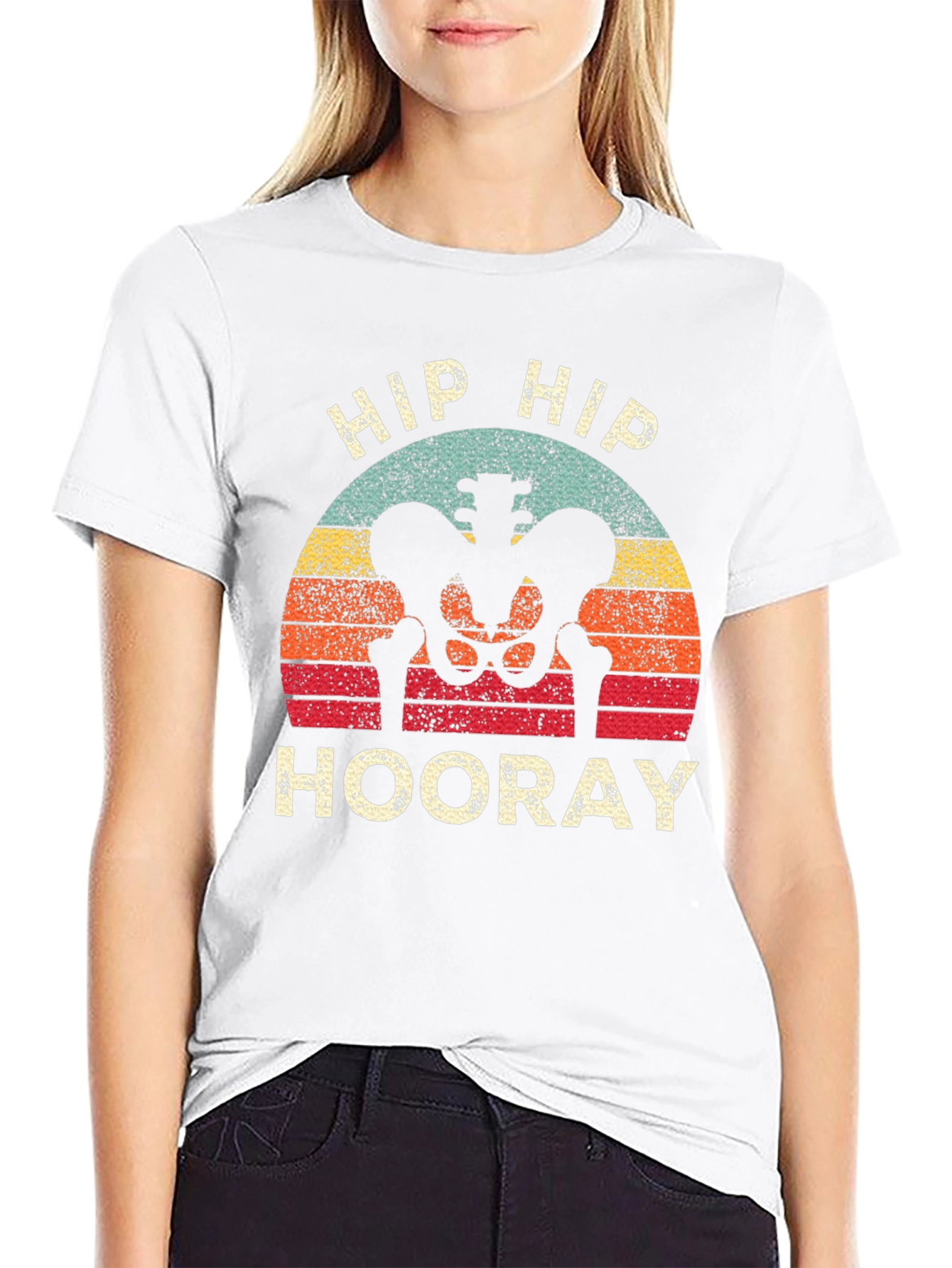 Black Hip Hip Hooray T-Shirt view 9
