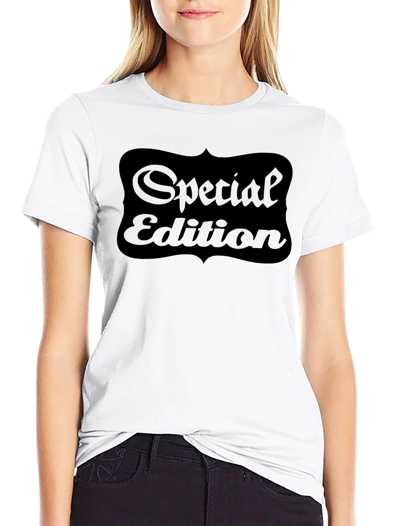 Black Special Edition Men's Black Graphic Tee view 9