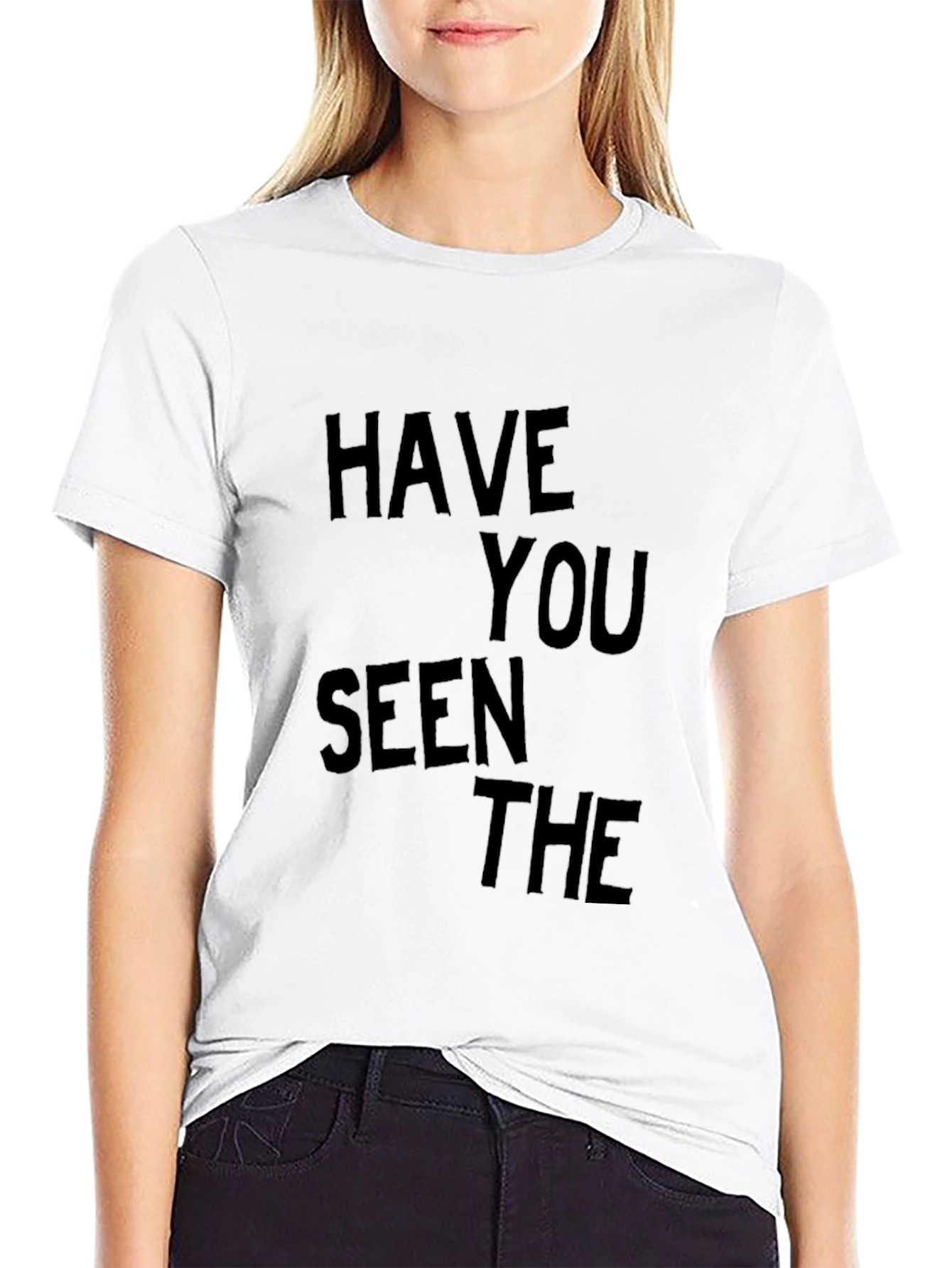 Black Have You Seen the Black Tee view 9